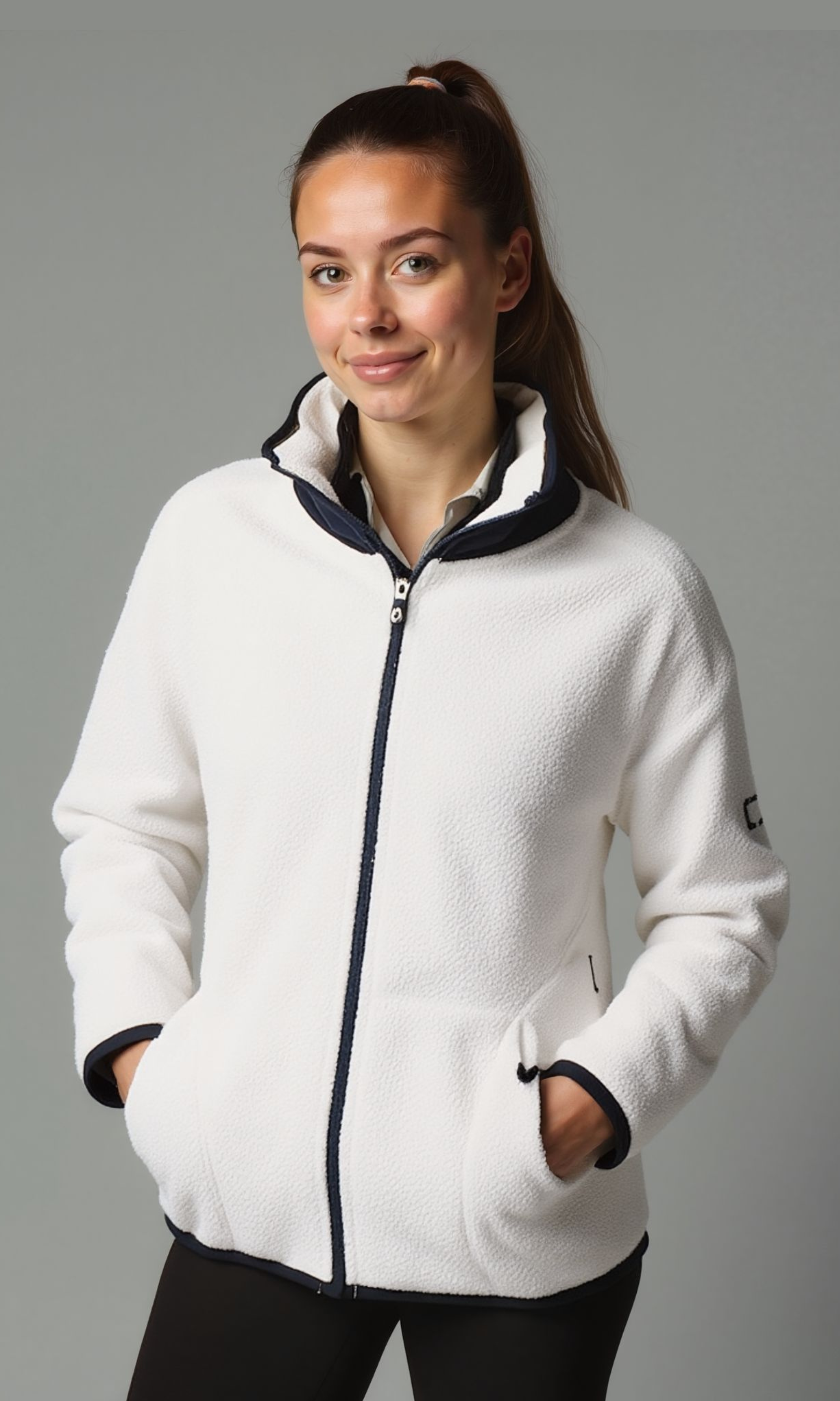 Women Sherpa Fleece Jacket (CUTTER & BUCK)