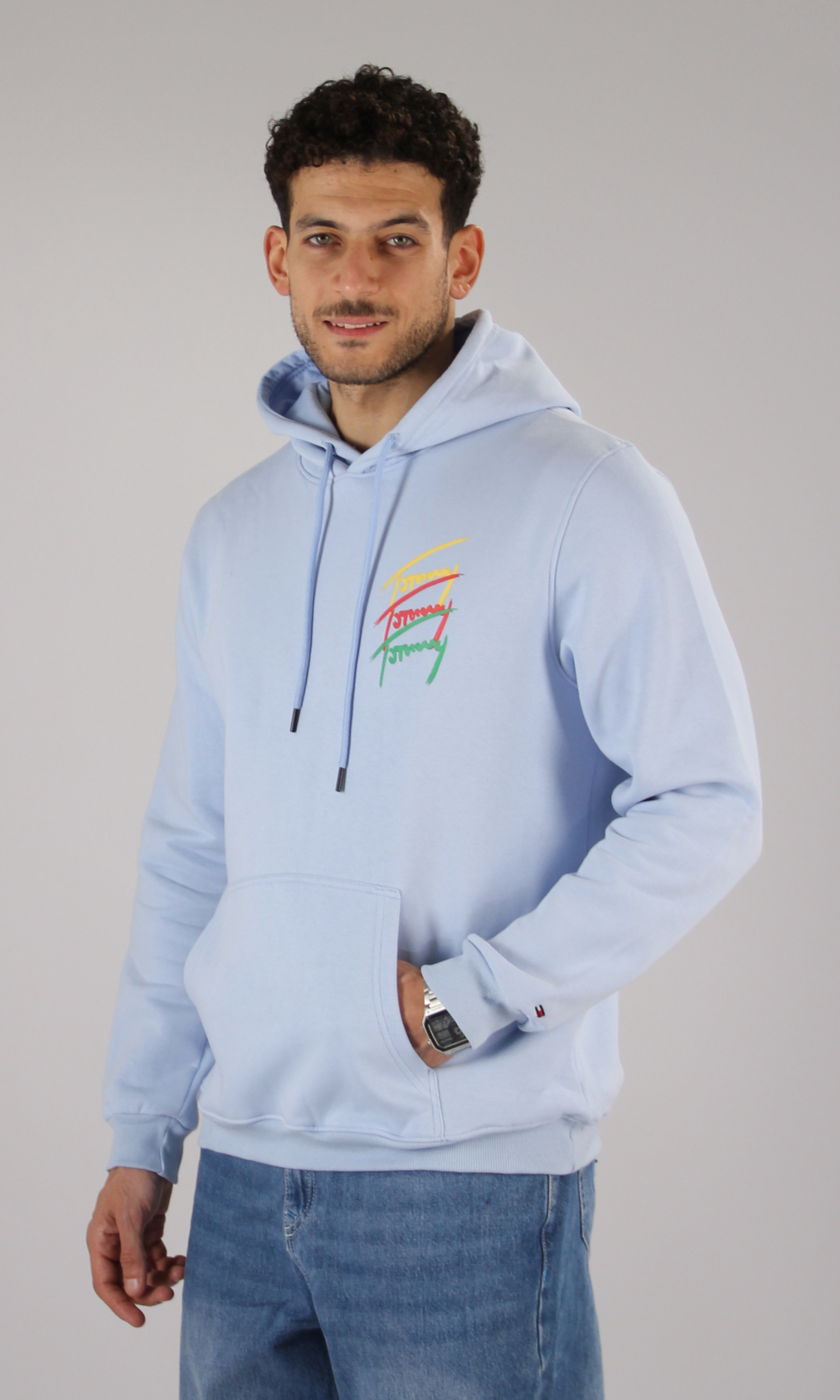 Men Slim Fit Hoodie Print Logo (Logo3)