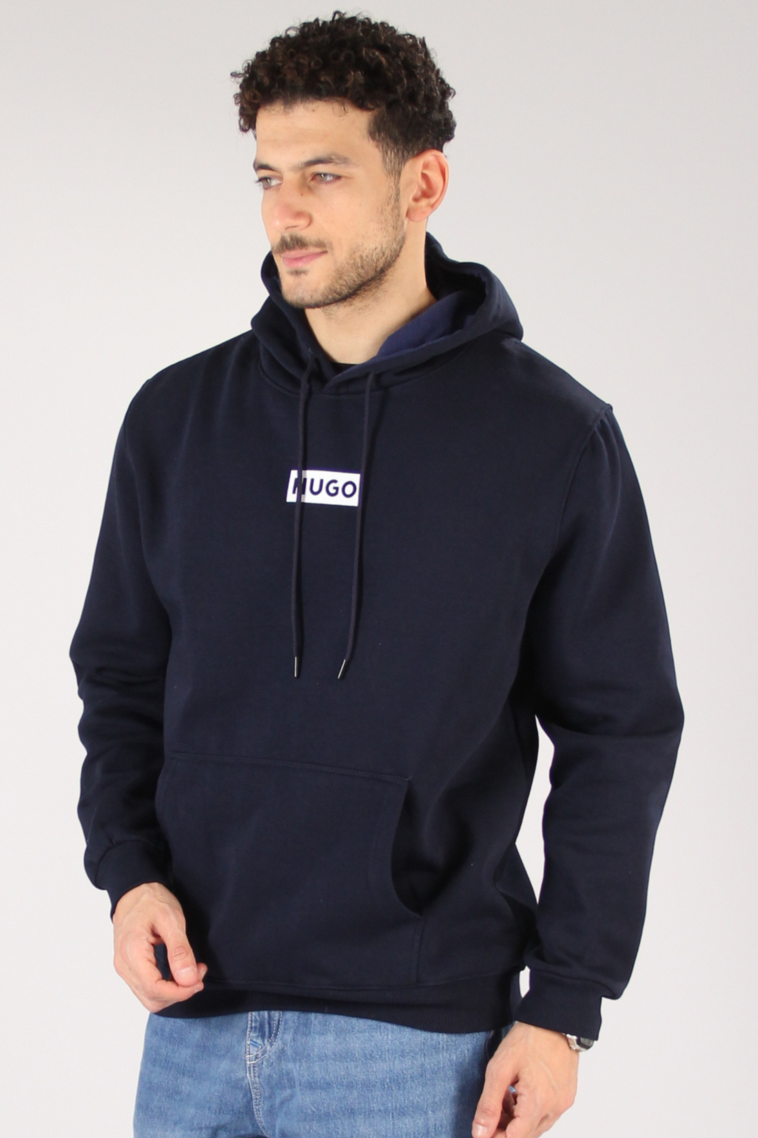Men Long Sleeve Hoodie Print Logo (Logo4)