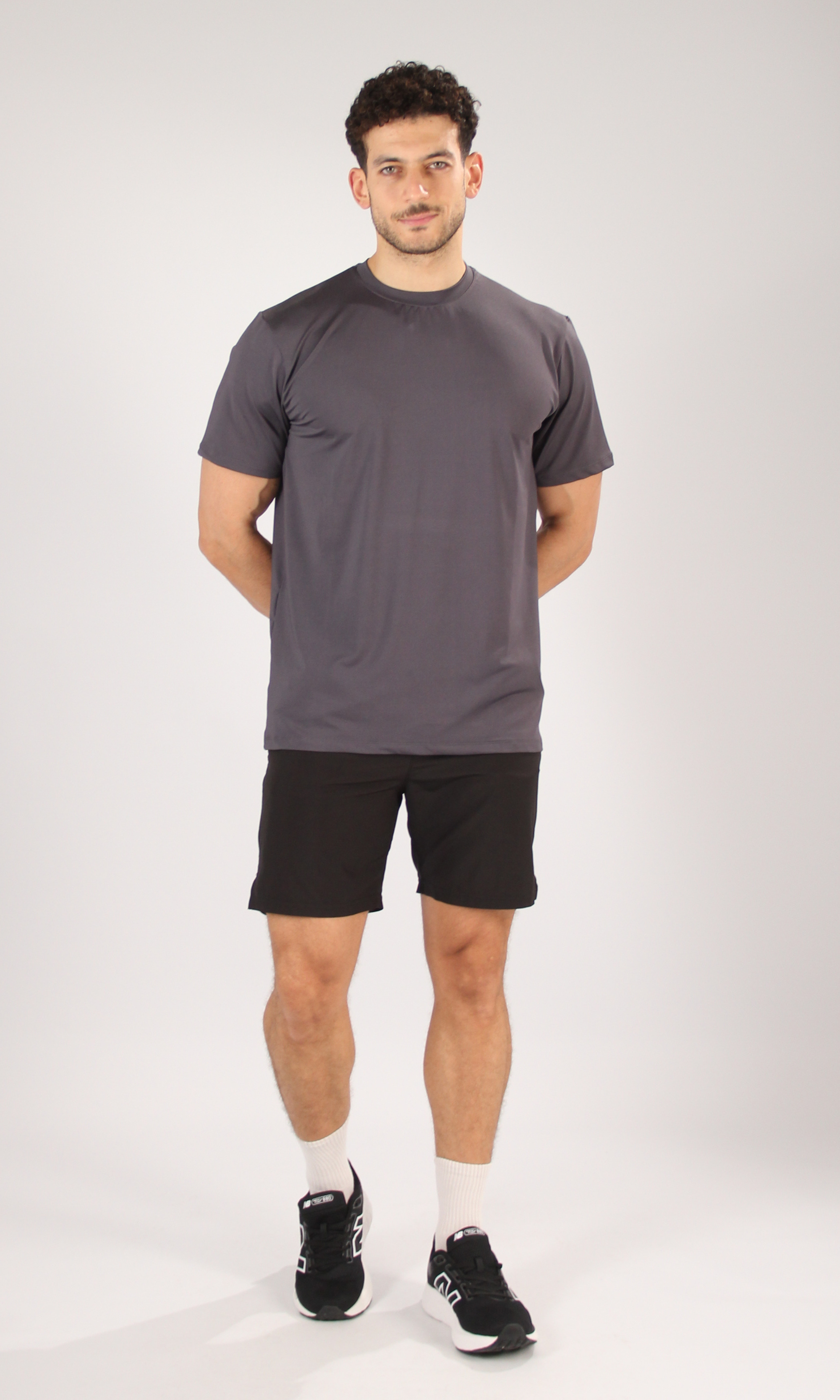 Men Slim-Fit Breathable Training T-Shirt - NUT