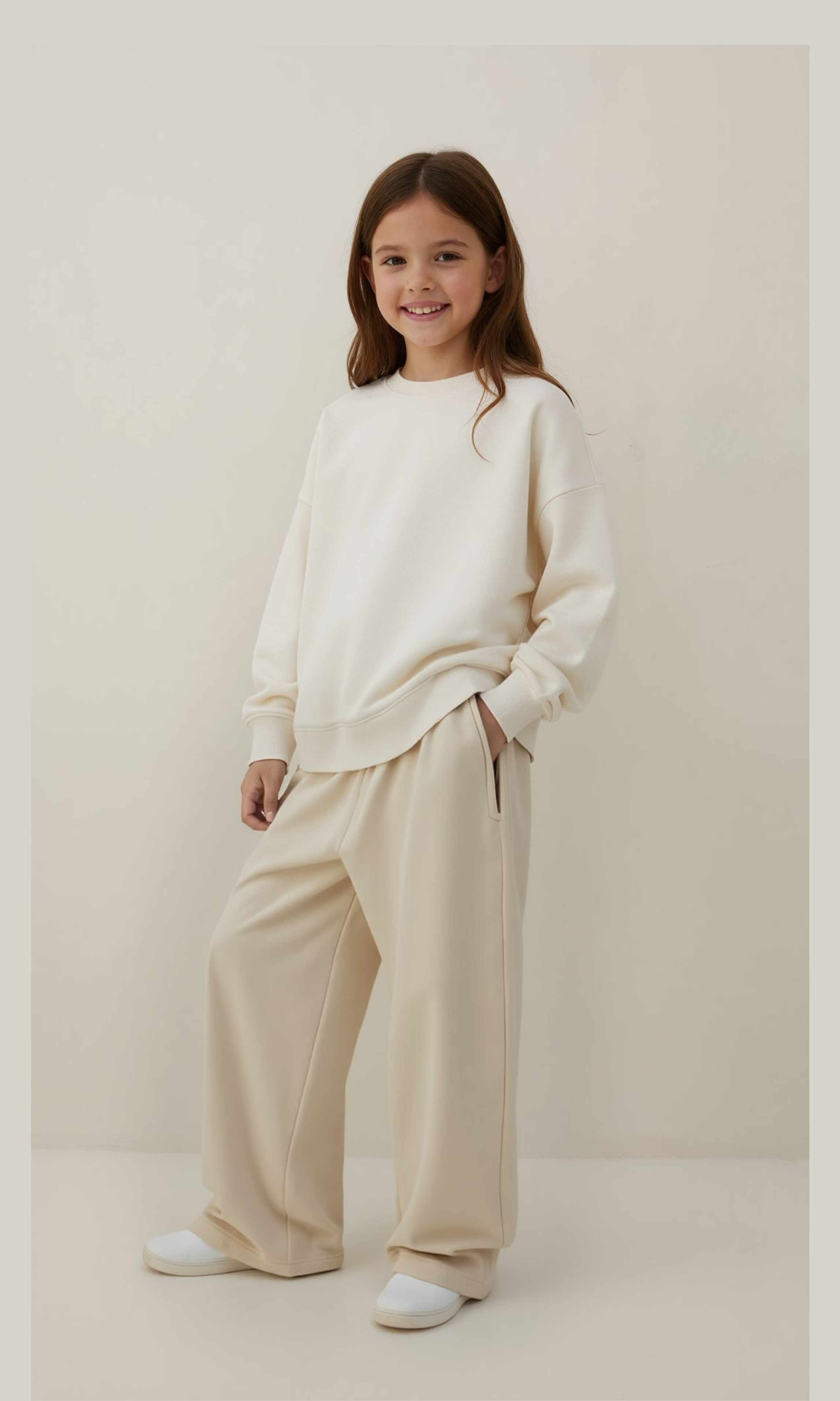 Kids Wide Leg Sweatpants