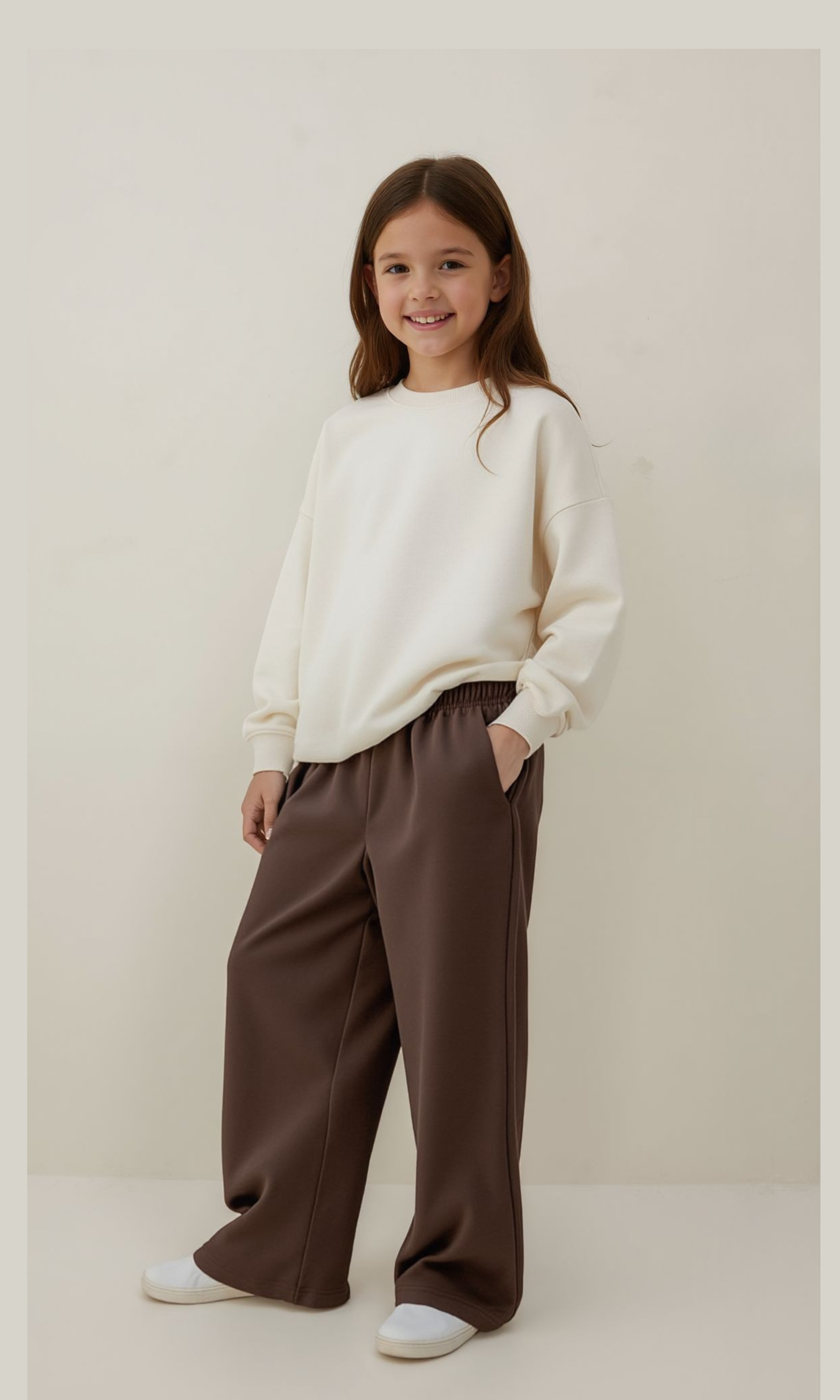 Kids Wide Leg Sweatpants