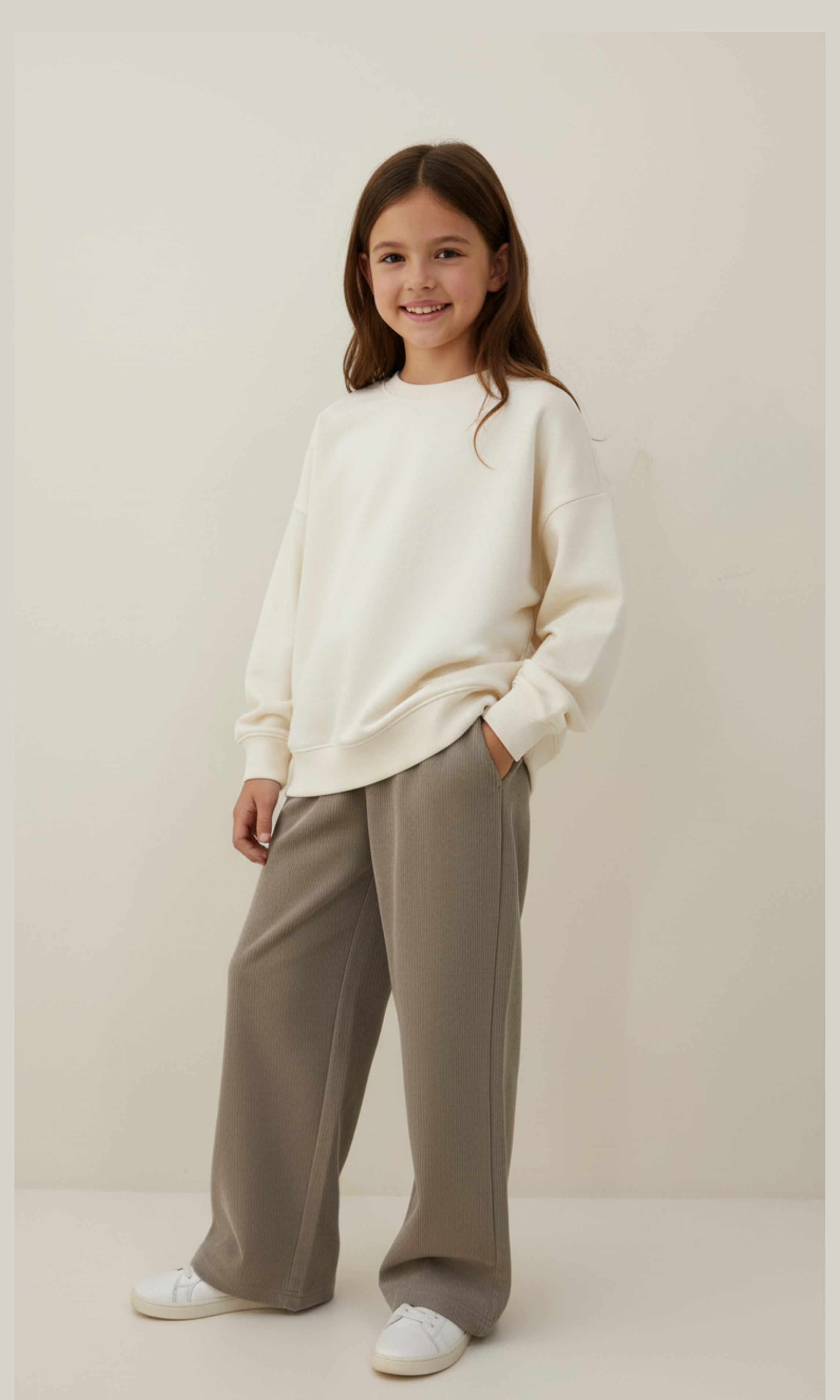 Kids Wide Leg Sweatpants