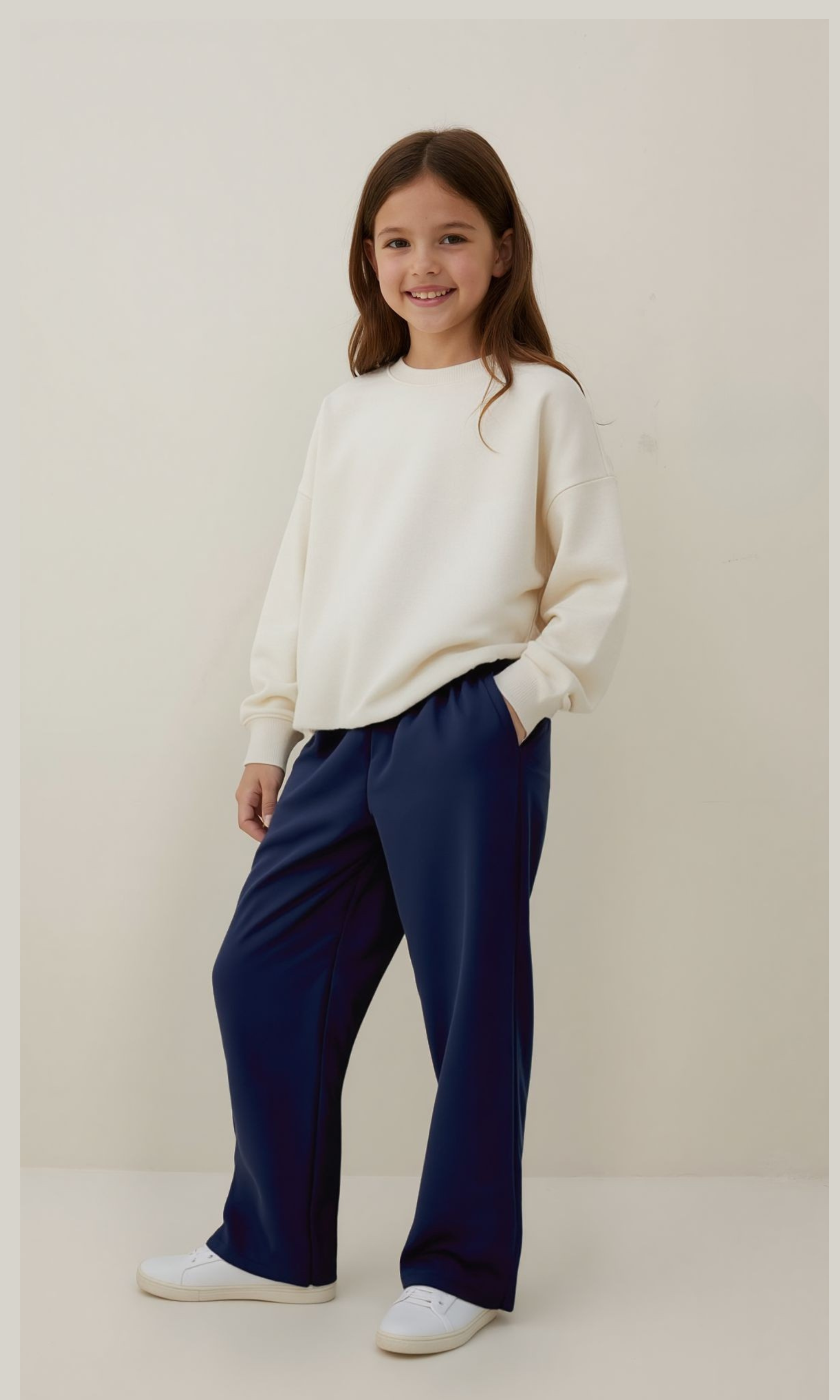 Kids Wide Leg Sweatpants