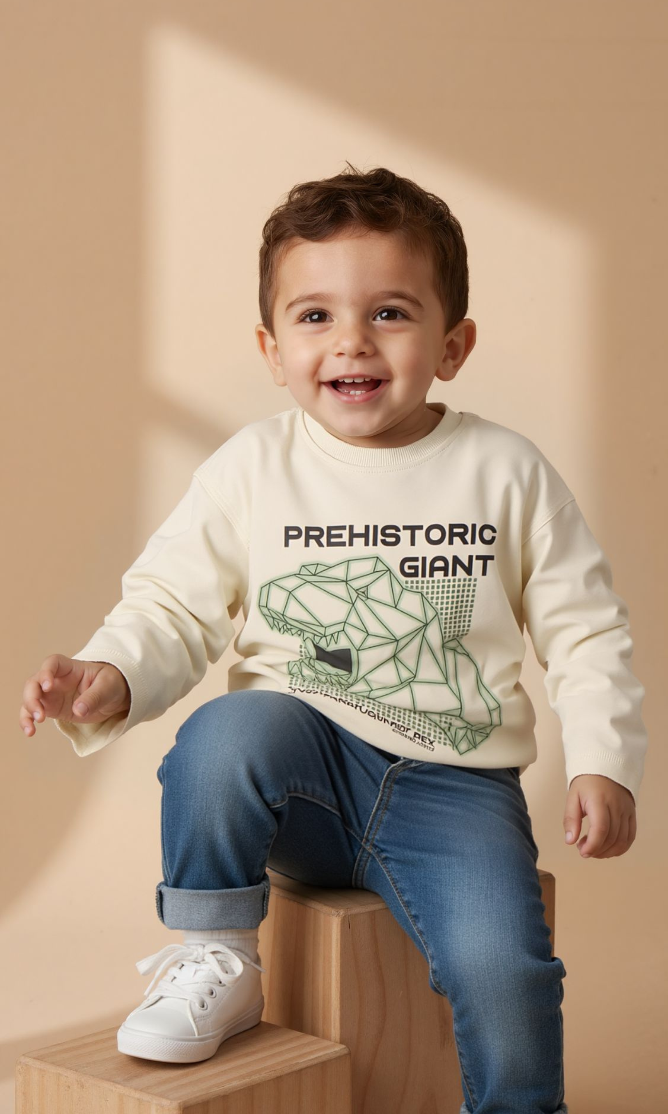 Kids Cotton Long Sleeve T-Shirt