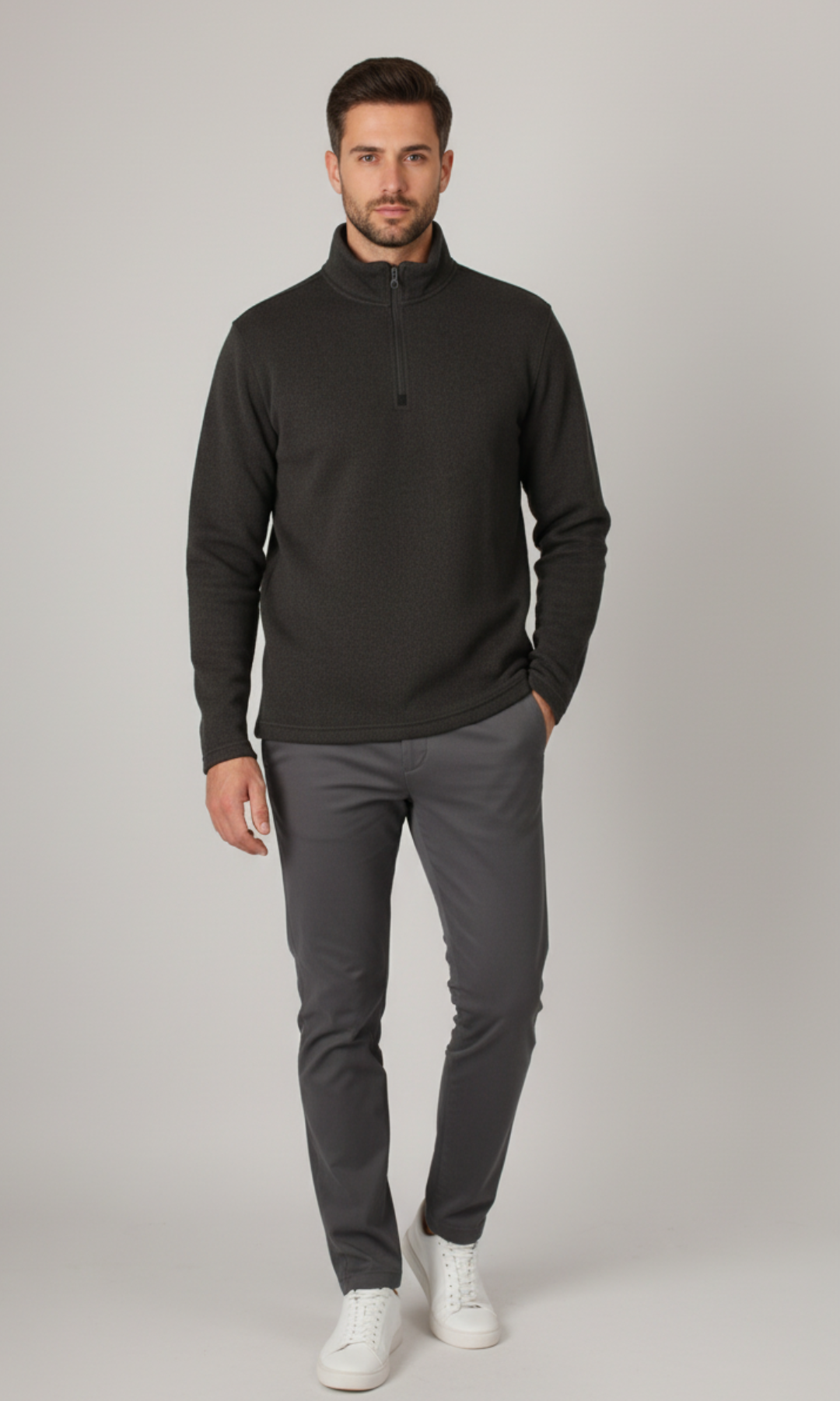 (Original) Plain Old Navy Half Zipper Sweatshirt