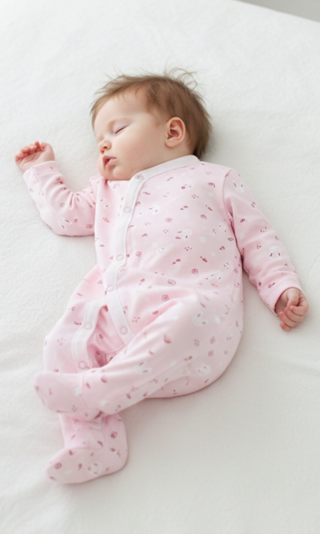 Baby Cotton Jumpsuit Footed