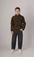 Kids Sherpa Zipp Up Sweatshirt