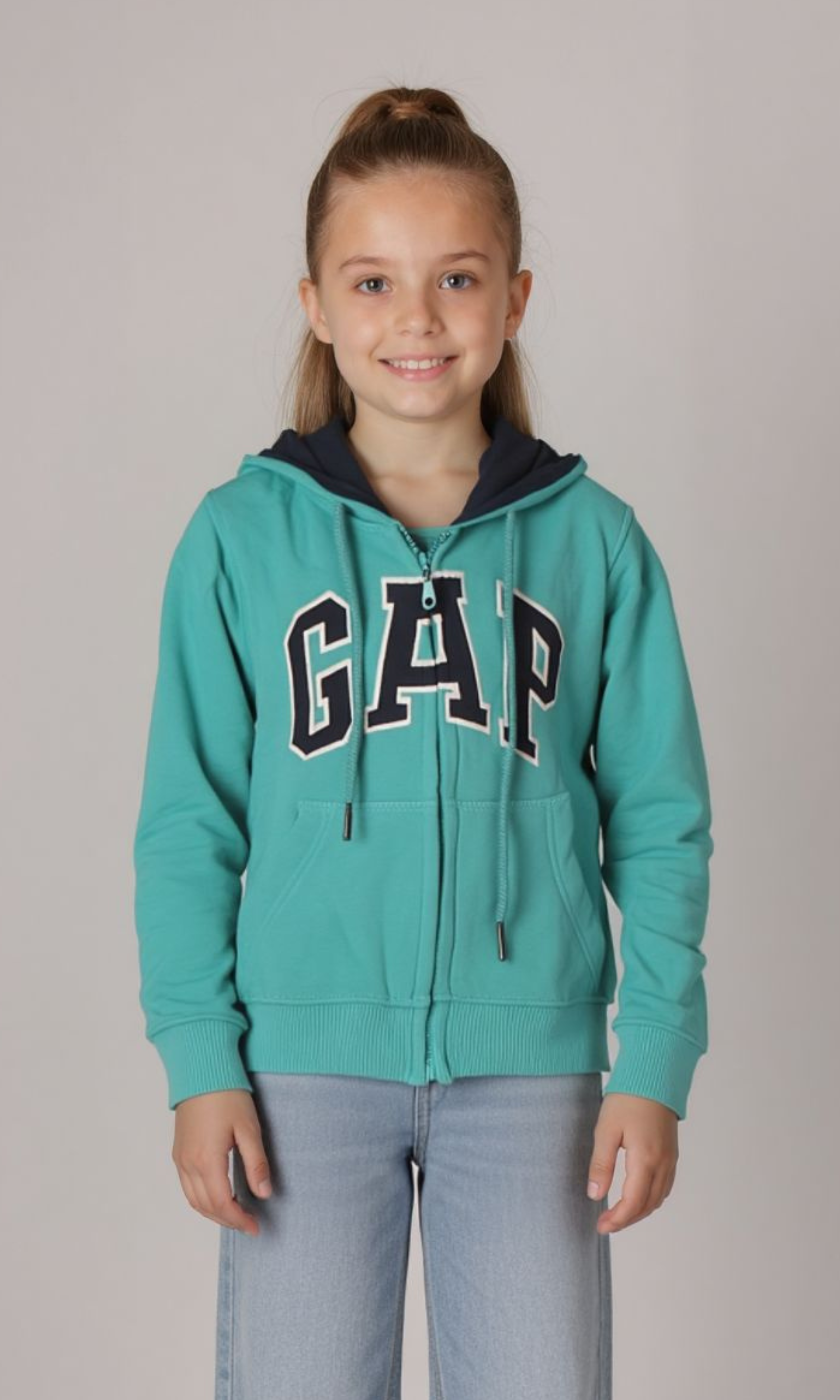 Kids Classic Zip Up Sweatshirt Jacket