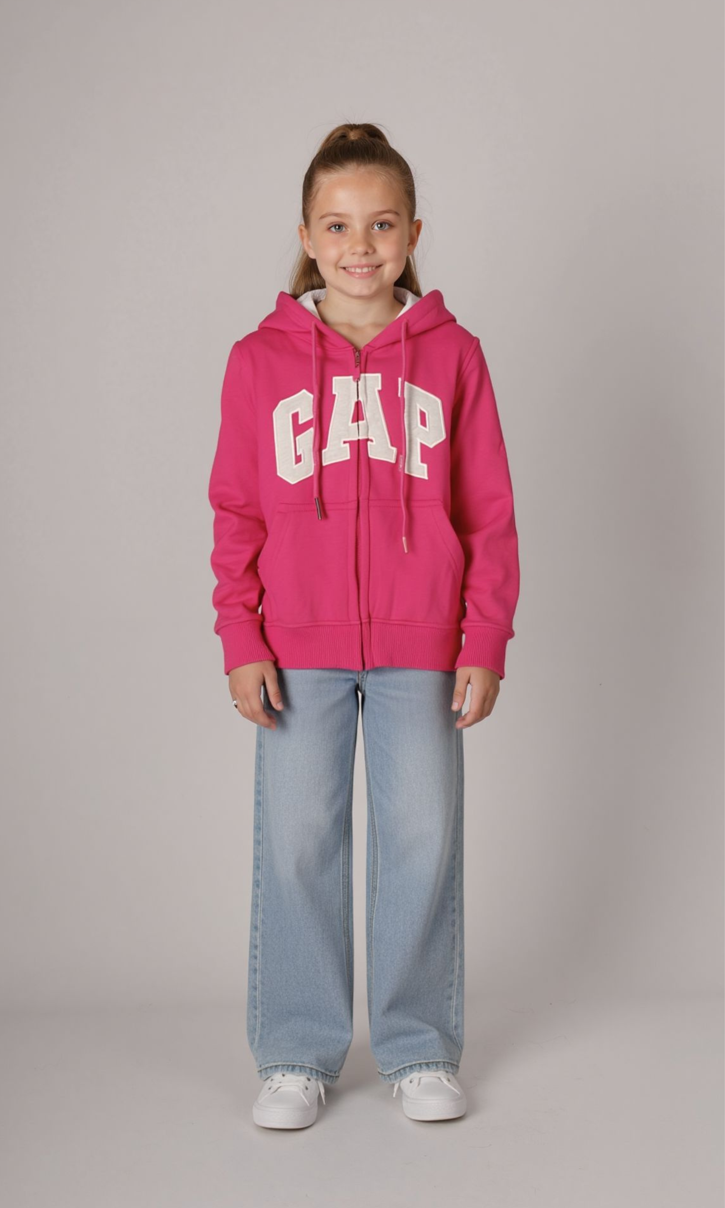 Kids Classic Zip Up Sweatshirt Jacket