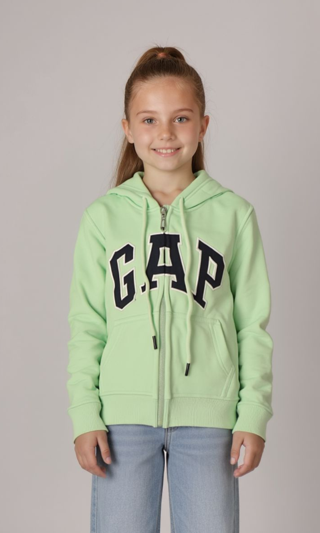 Kids Classic Zip Up Sweatshirt Jacket