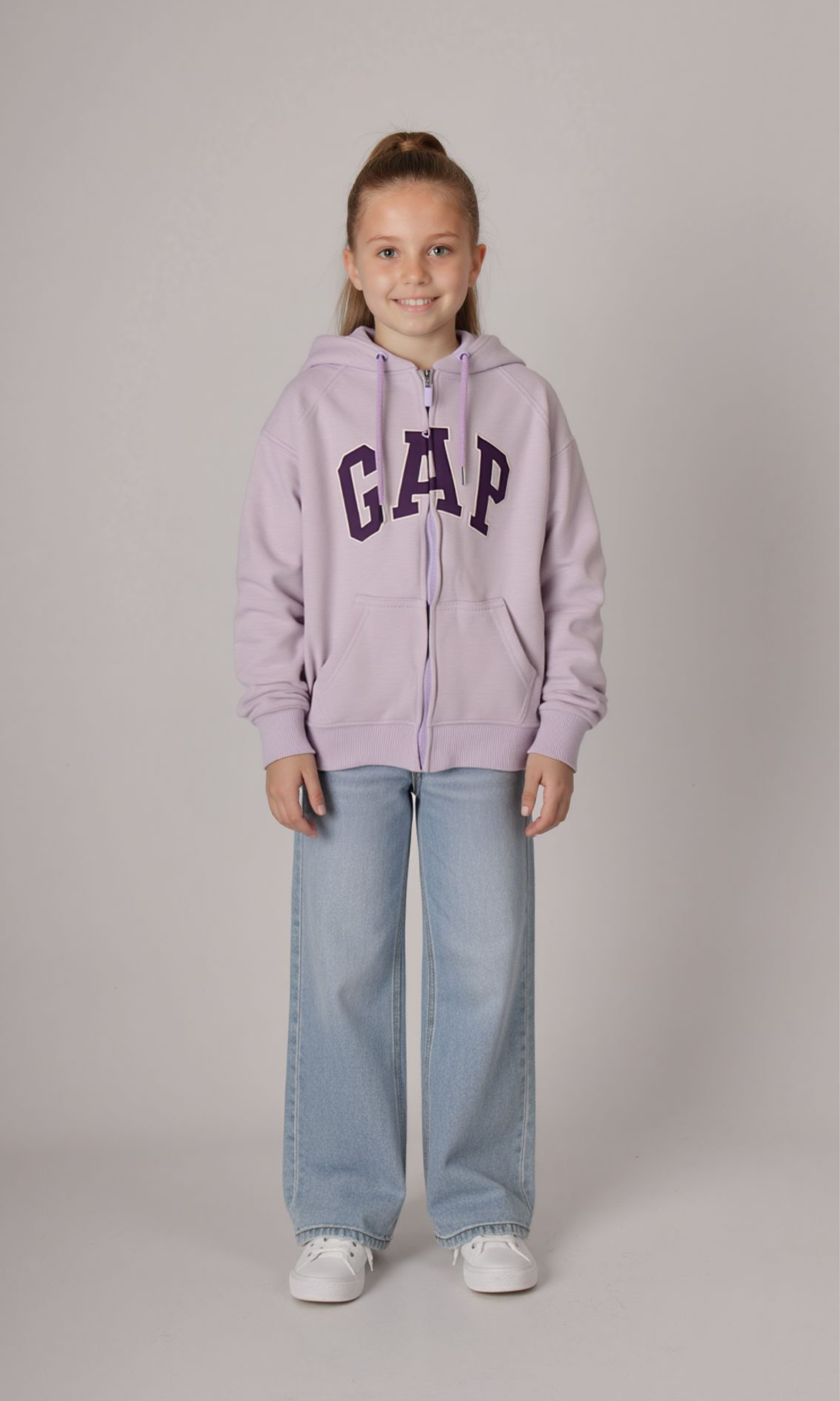 Kids Classic Zip Up Sweatshirt Jacket