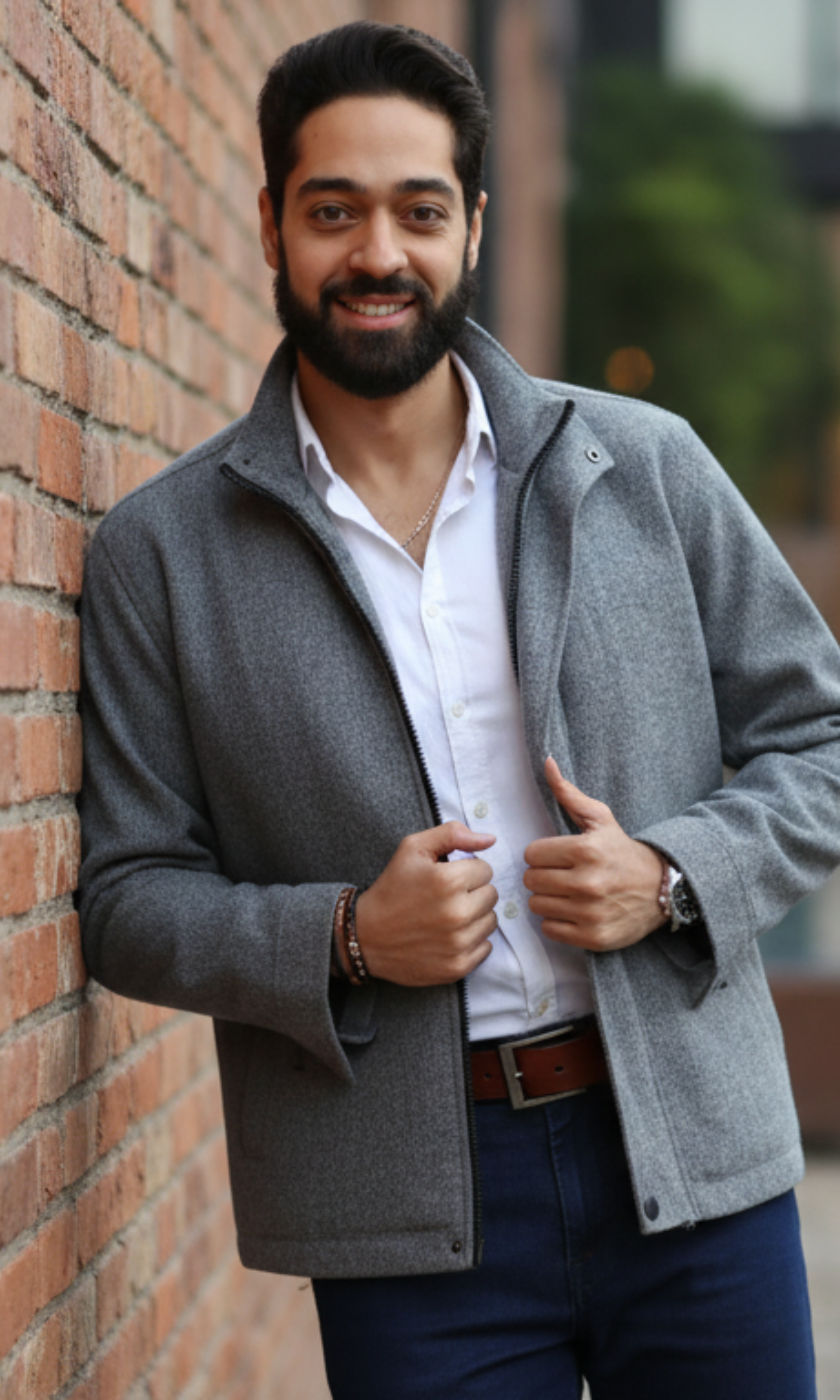 Men Gogh Blazer (Grey)