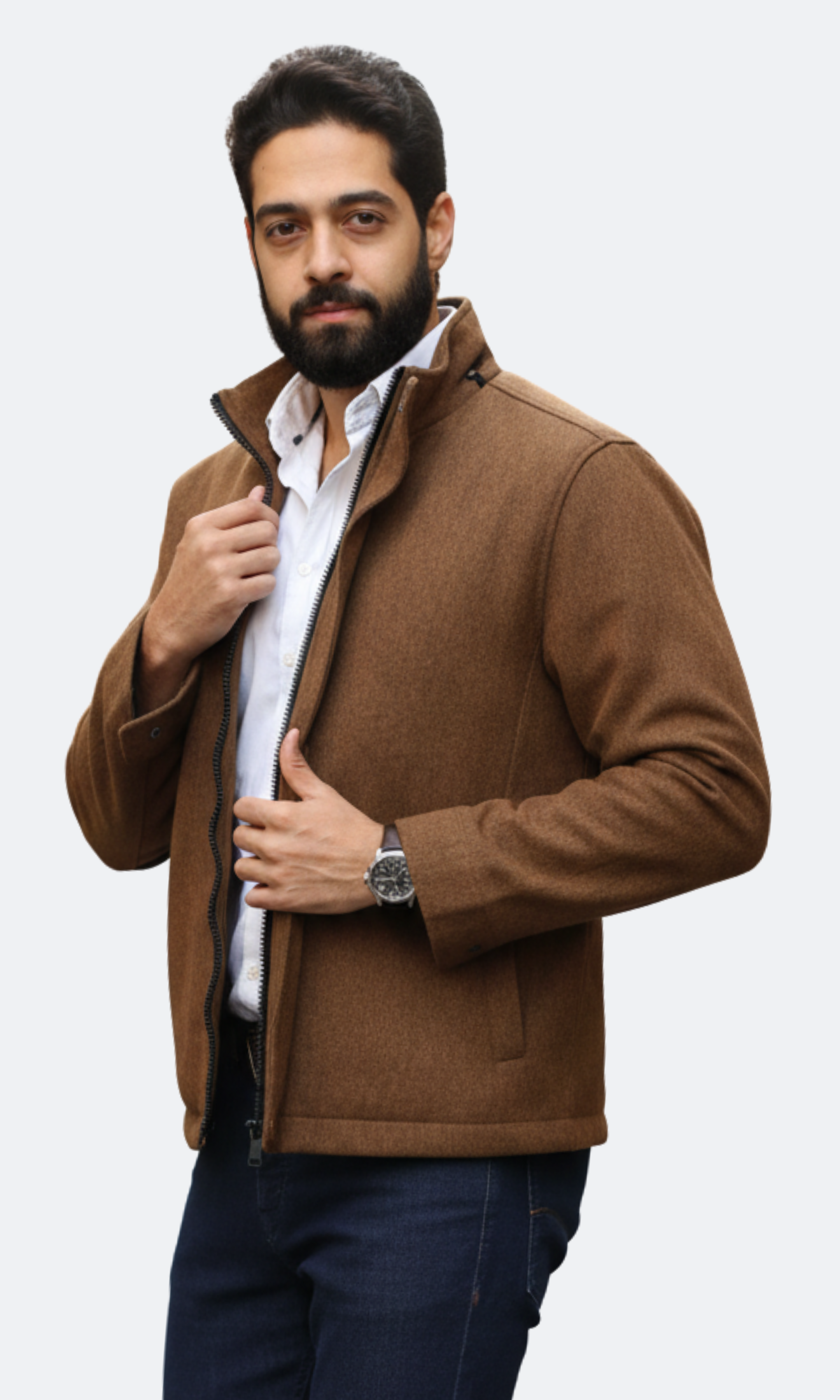 Men Gogh Blazer (Brown)