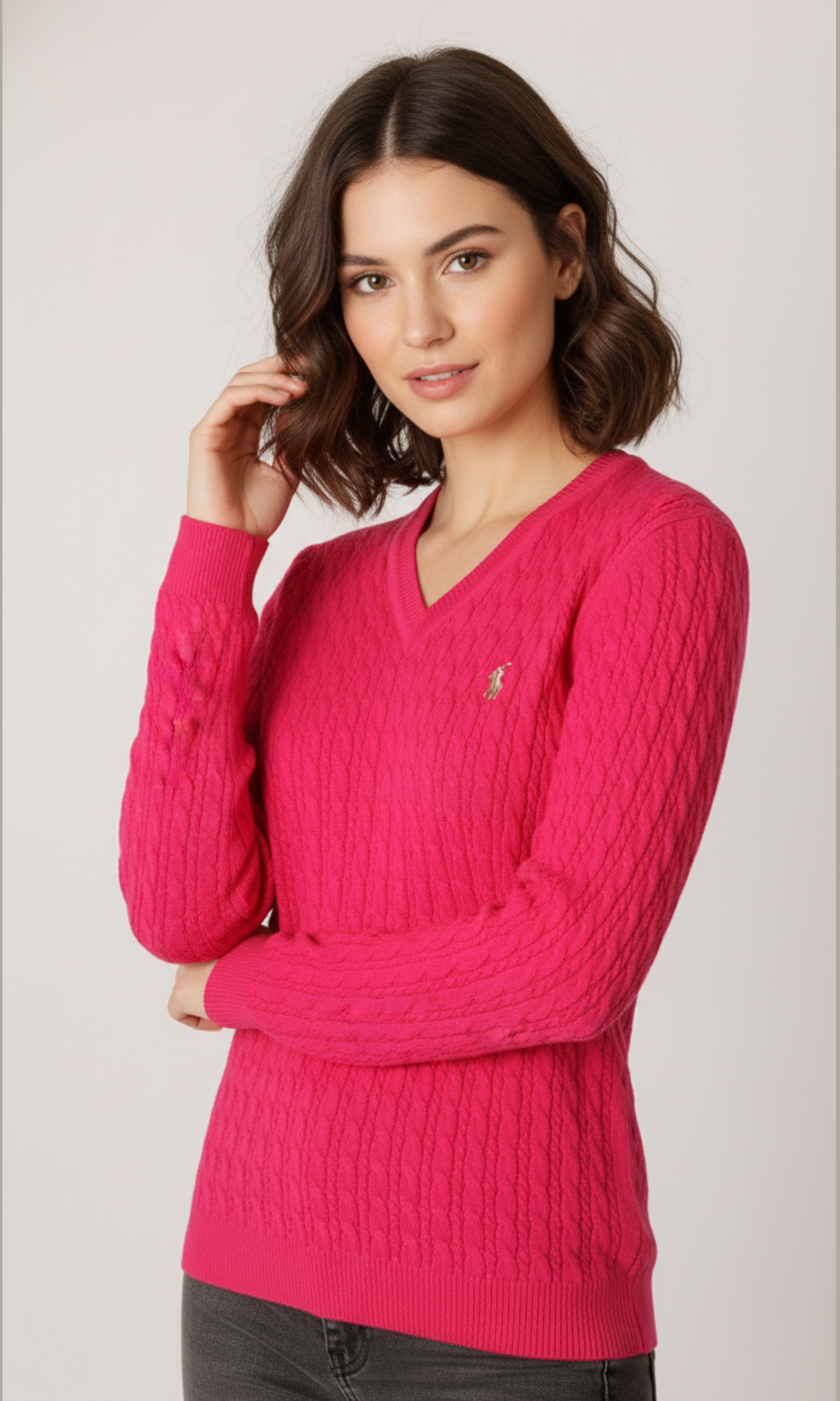 Women Knit Classic Jumper