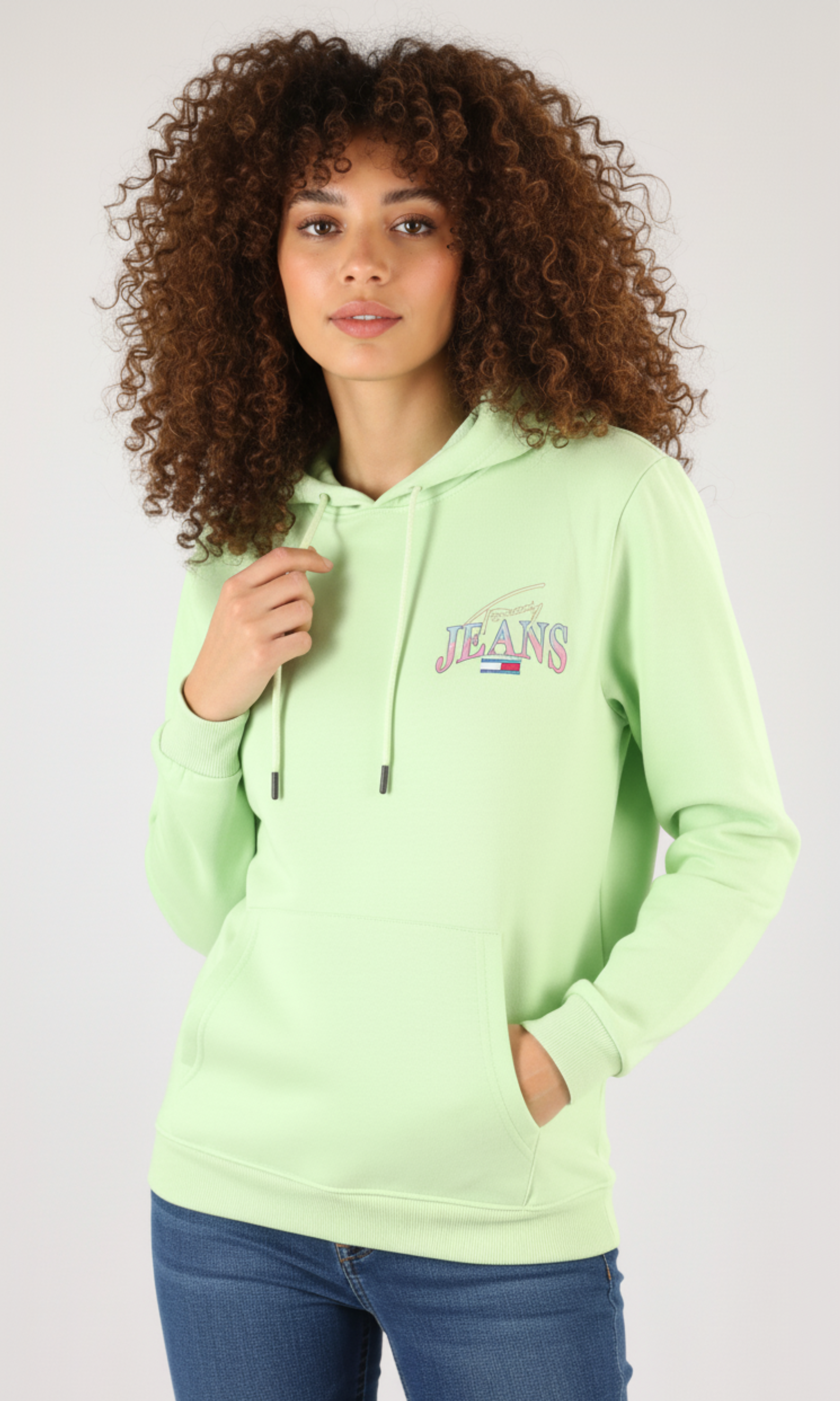 Women Hoodie Sweatshirt Print Logo