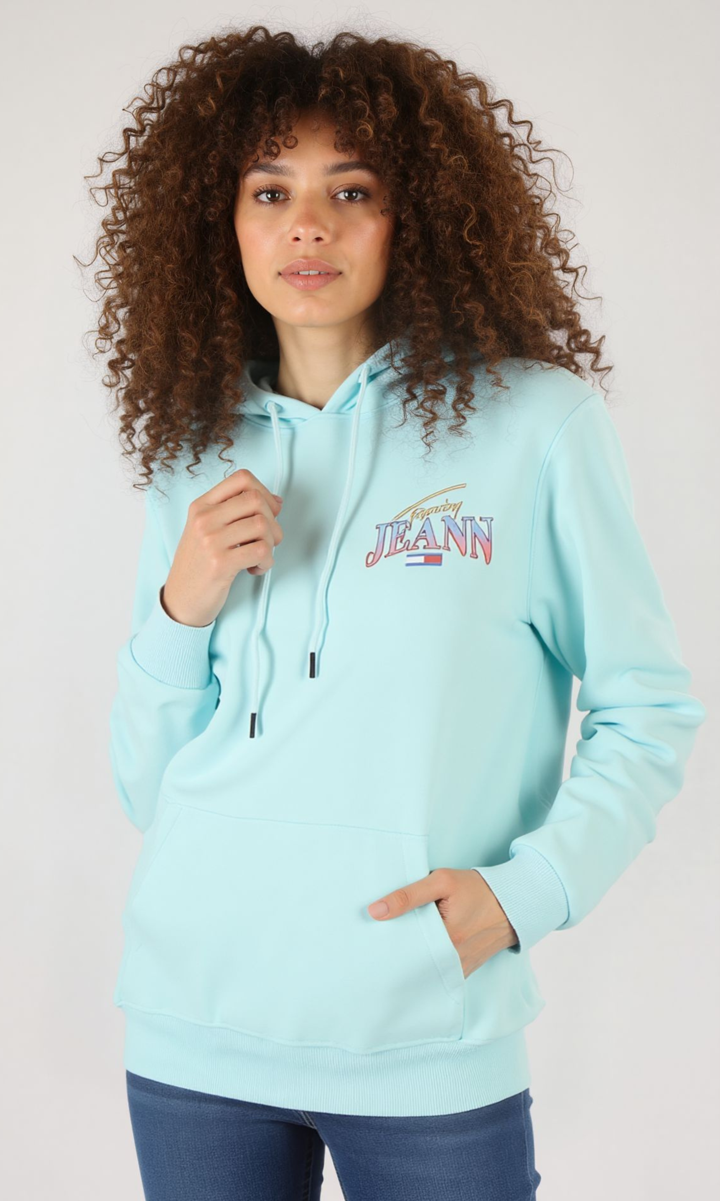 Women Hoodie Sweatshirt Print Logo