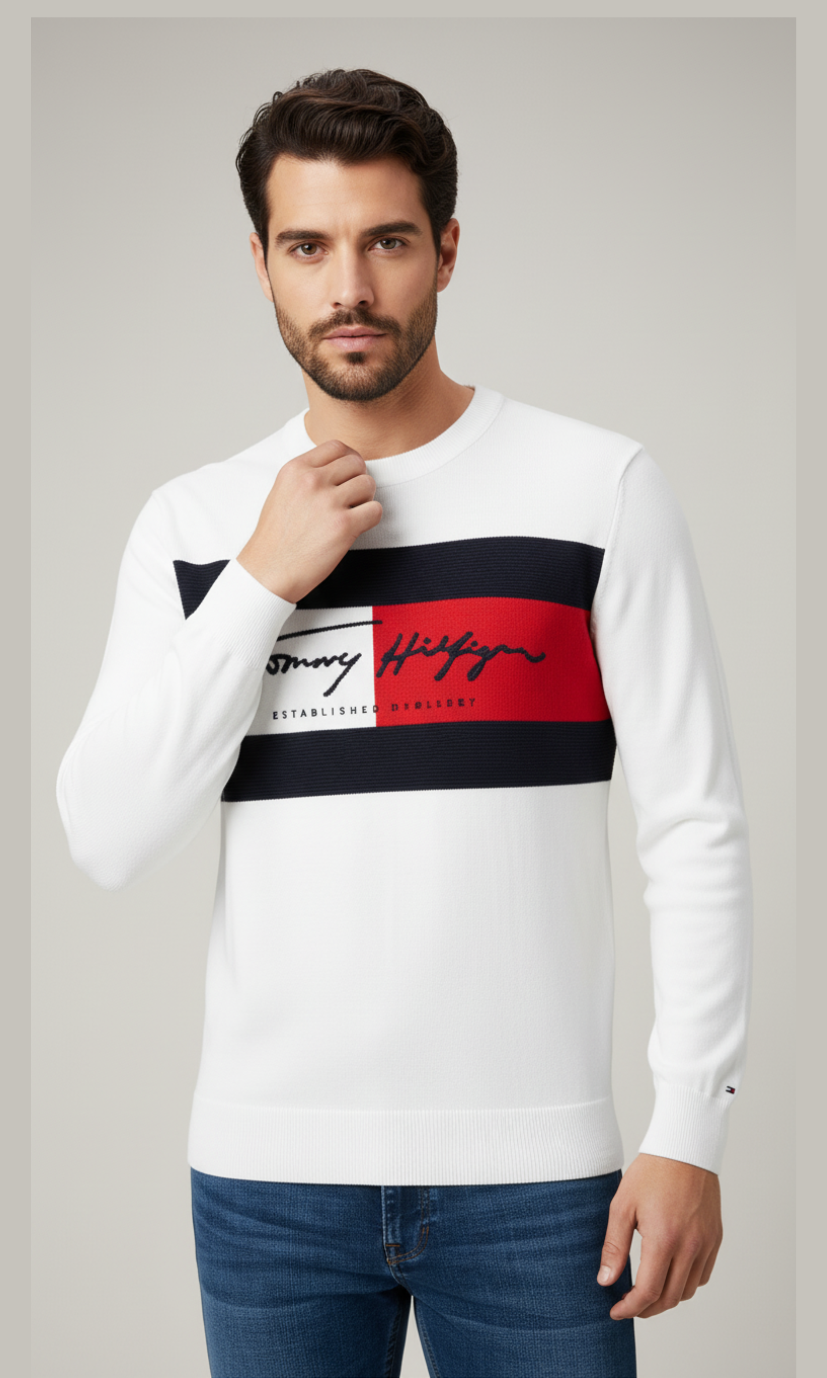 Men Pullover - Big Logo