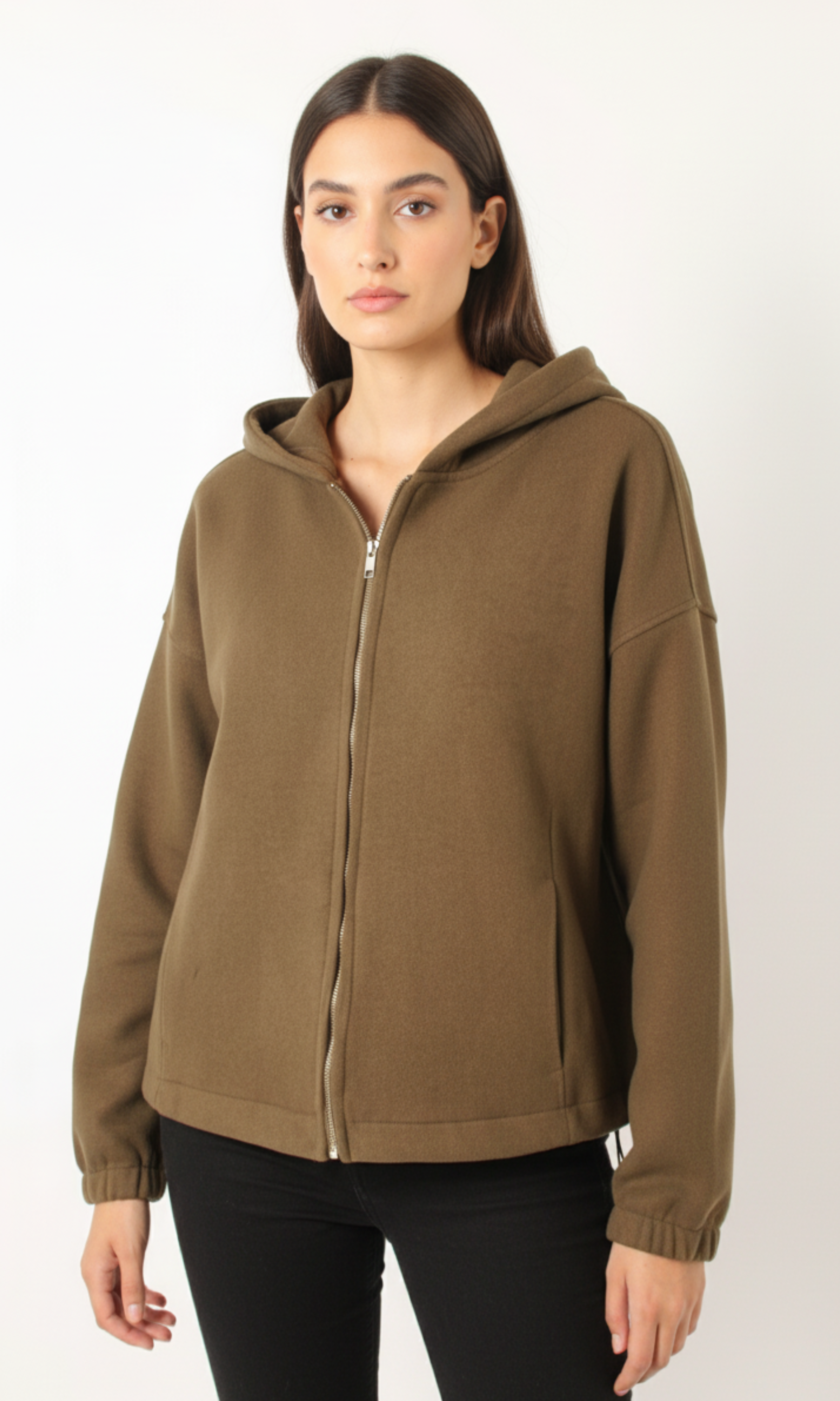 Women Casual Solid Color Jacket