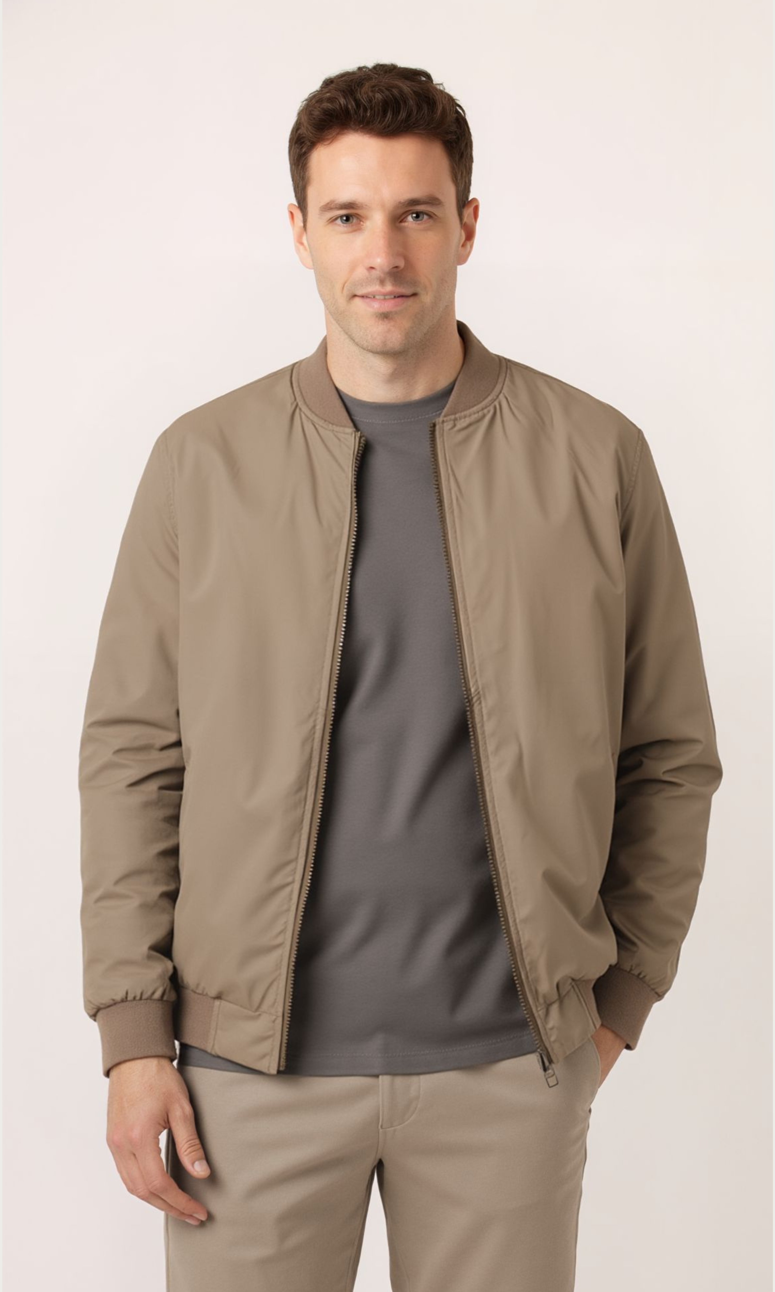 Men Regular Fit Lightweight Jacket
