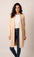 Women Cotton Open-front Cardigan
