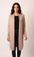 Women Cotton Open-front Cardigan