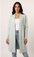 Women Cotton Open-front Cardigan