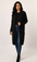 Women Cotton Open-front Cardigan