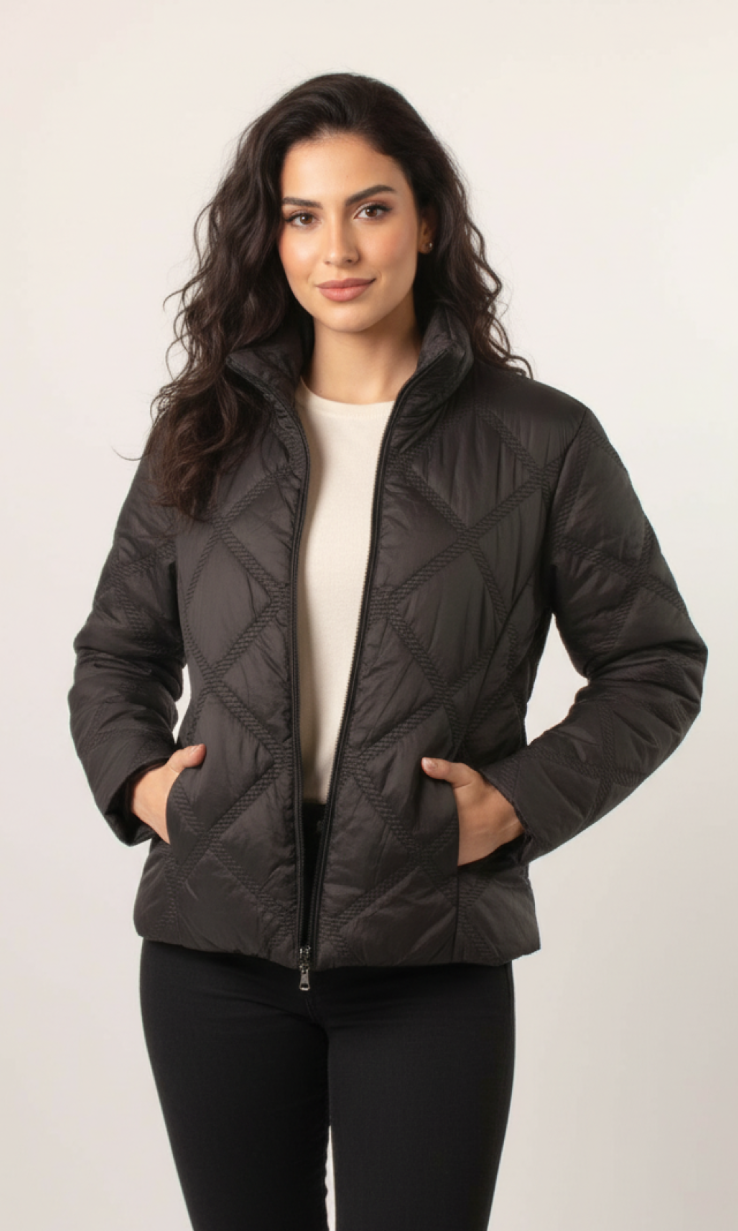 Women Quilted puffer jacket