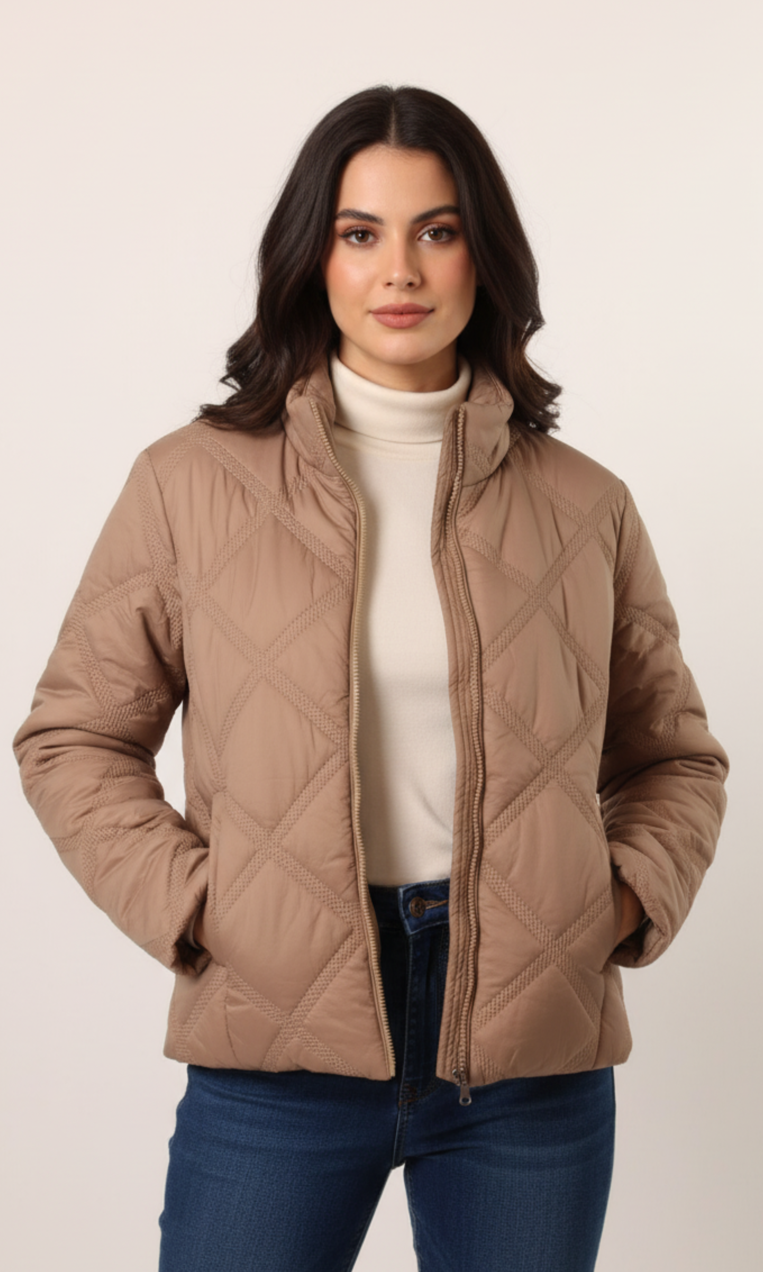 Women Quilted puffer jacket