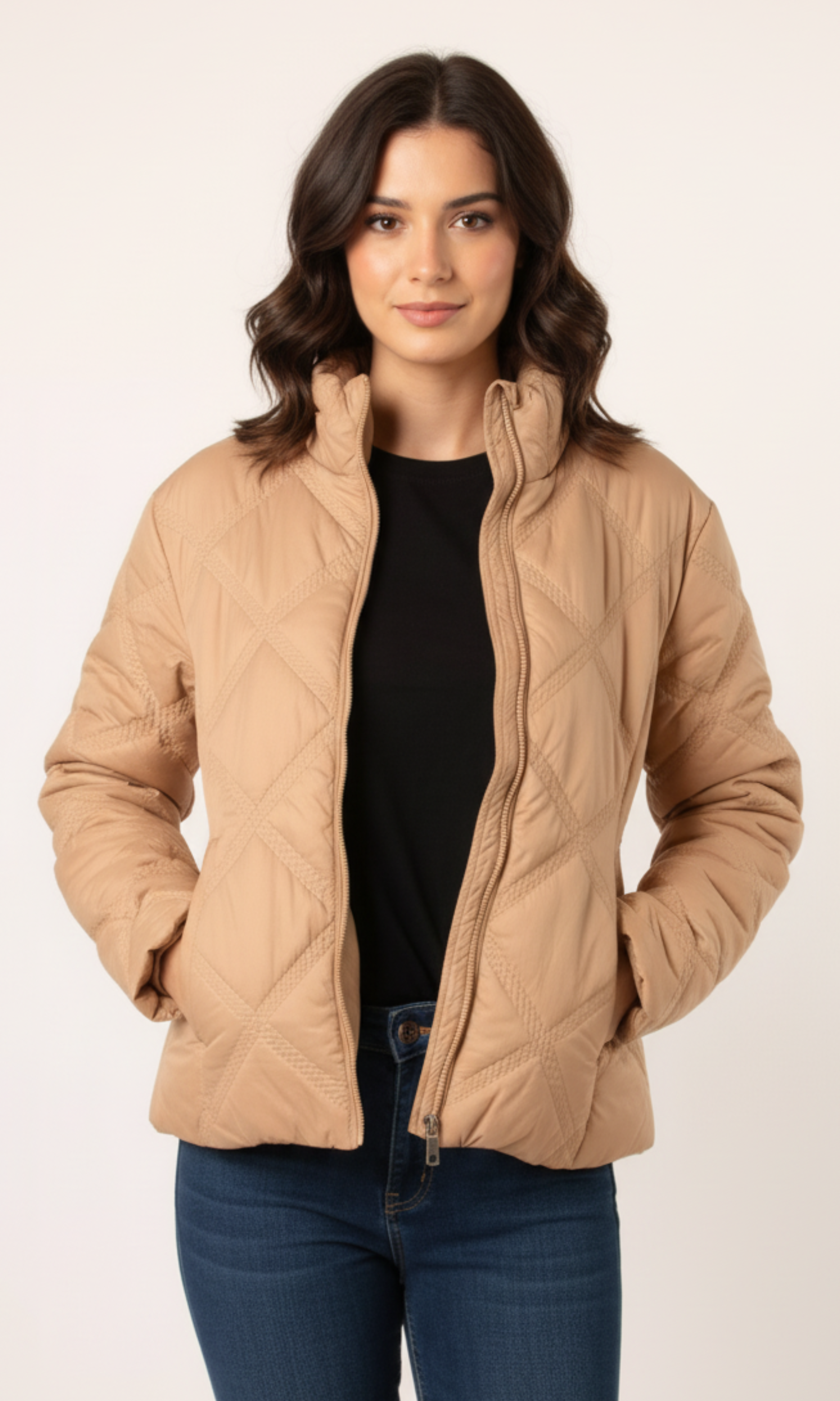 Women Quilted puffer jacket