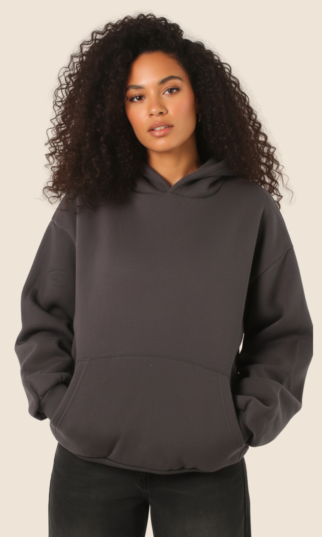 Women Basic Oversized Hoodie