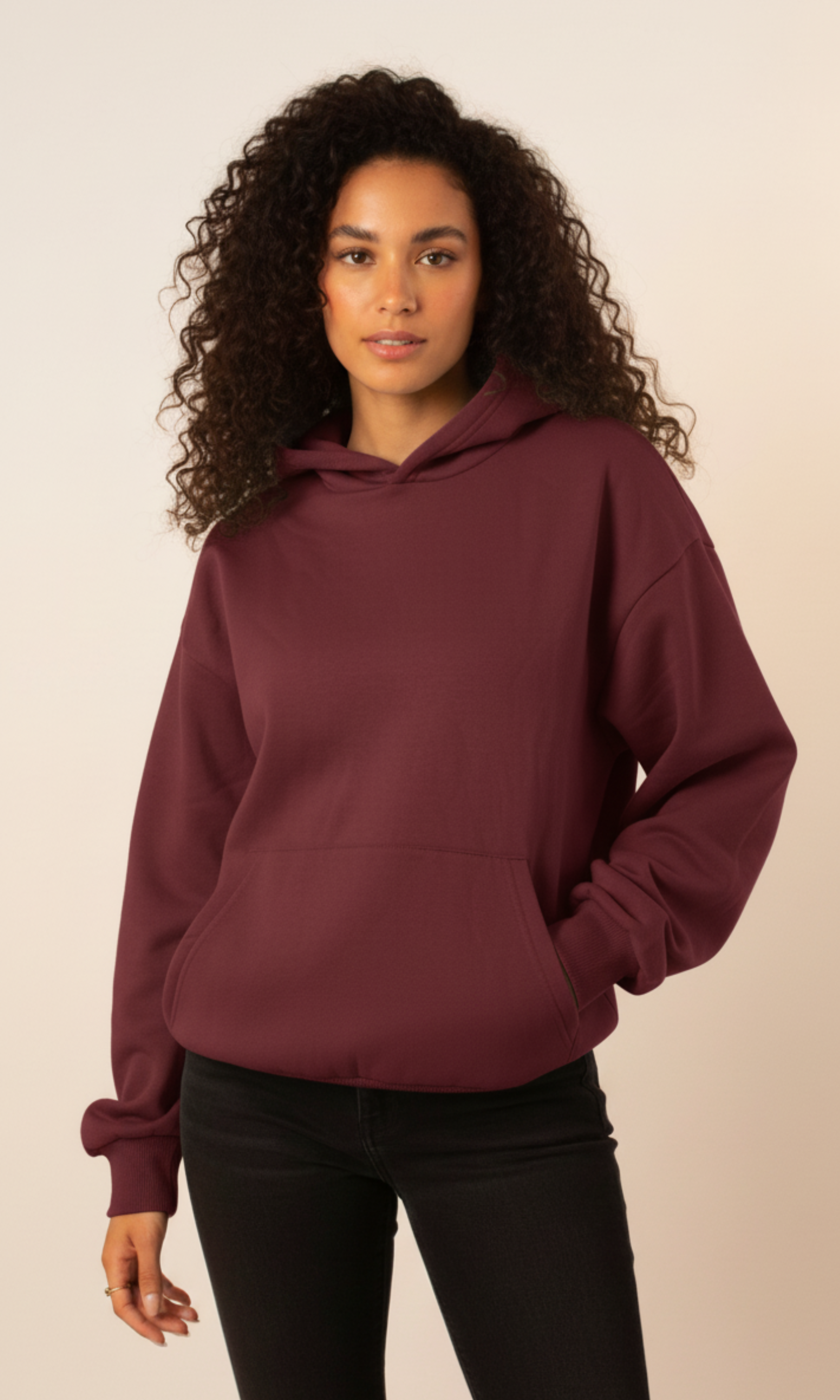 Women Basic Oversized Hoodie