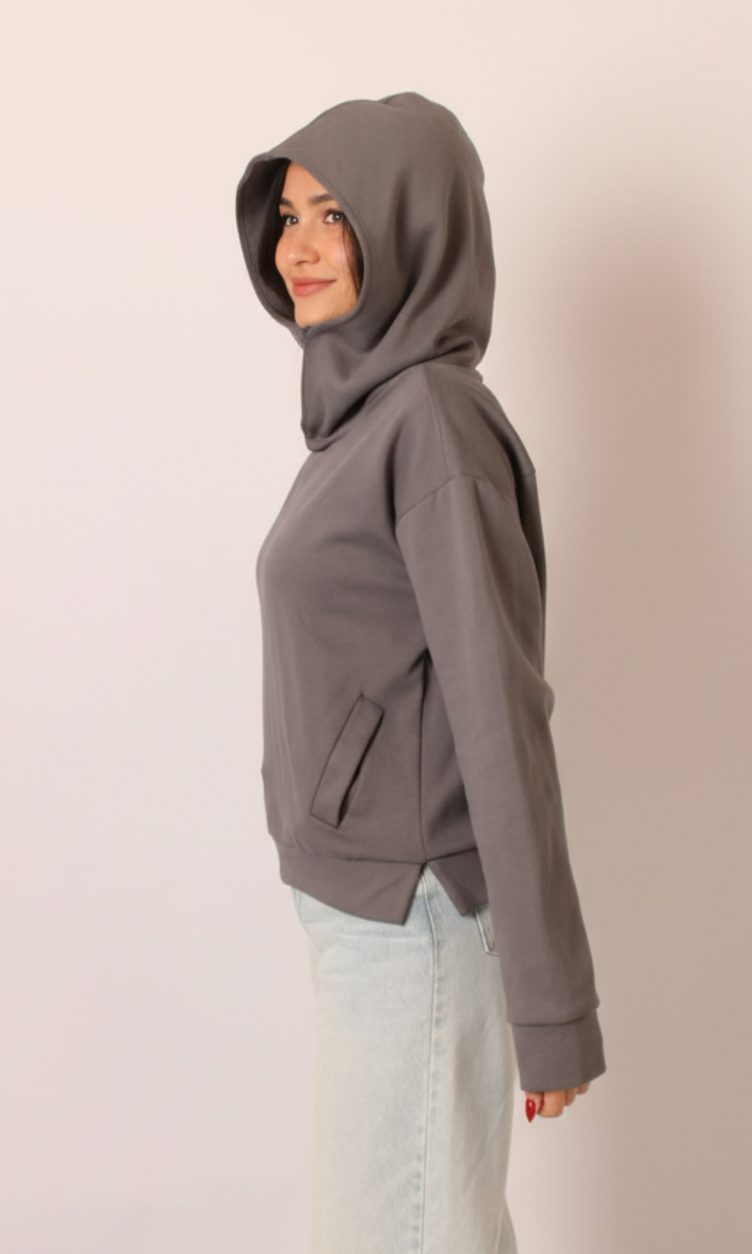 NUT Women Turtleneck Hoodie