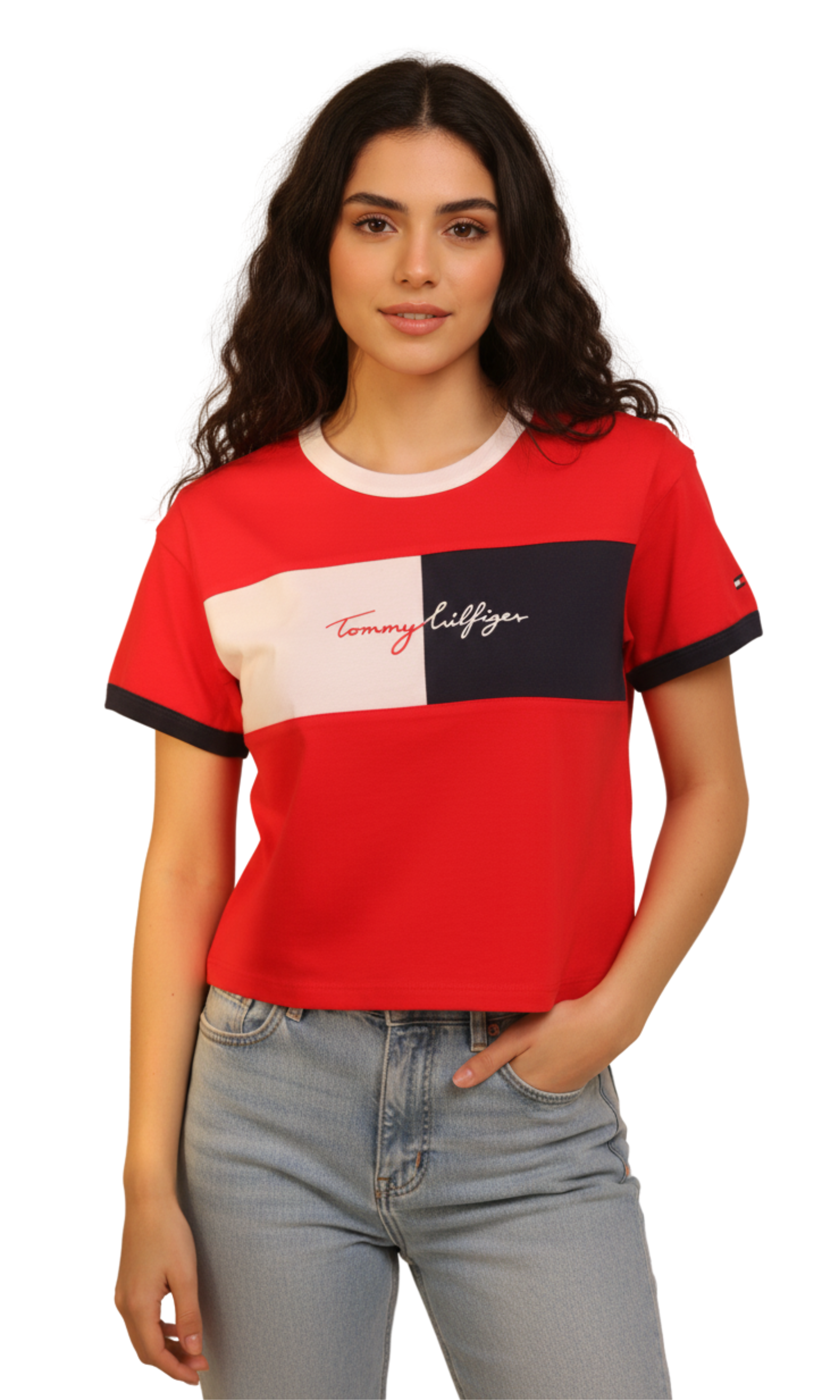 Women Logo Printed T-Shirt