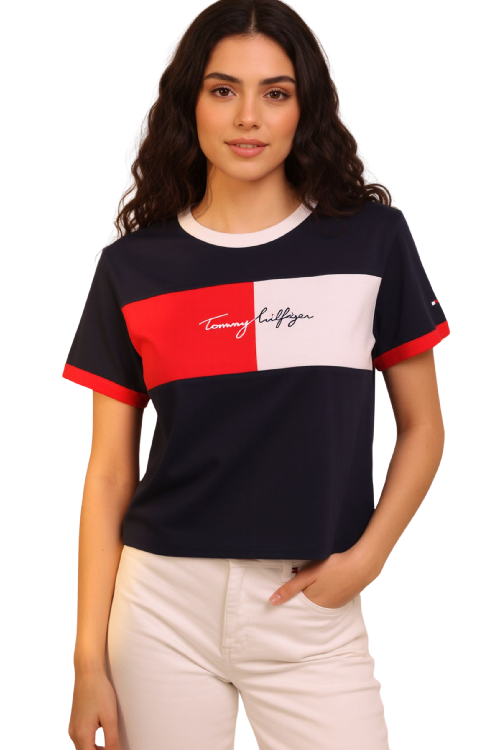 Women Logo Printed T-Shirt