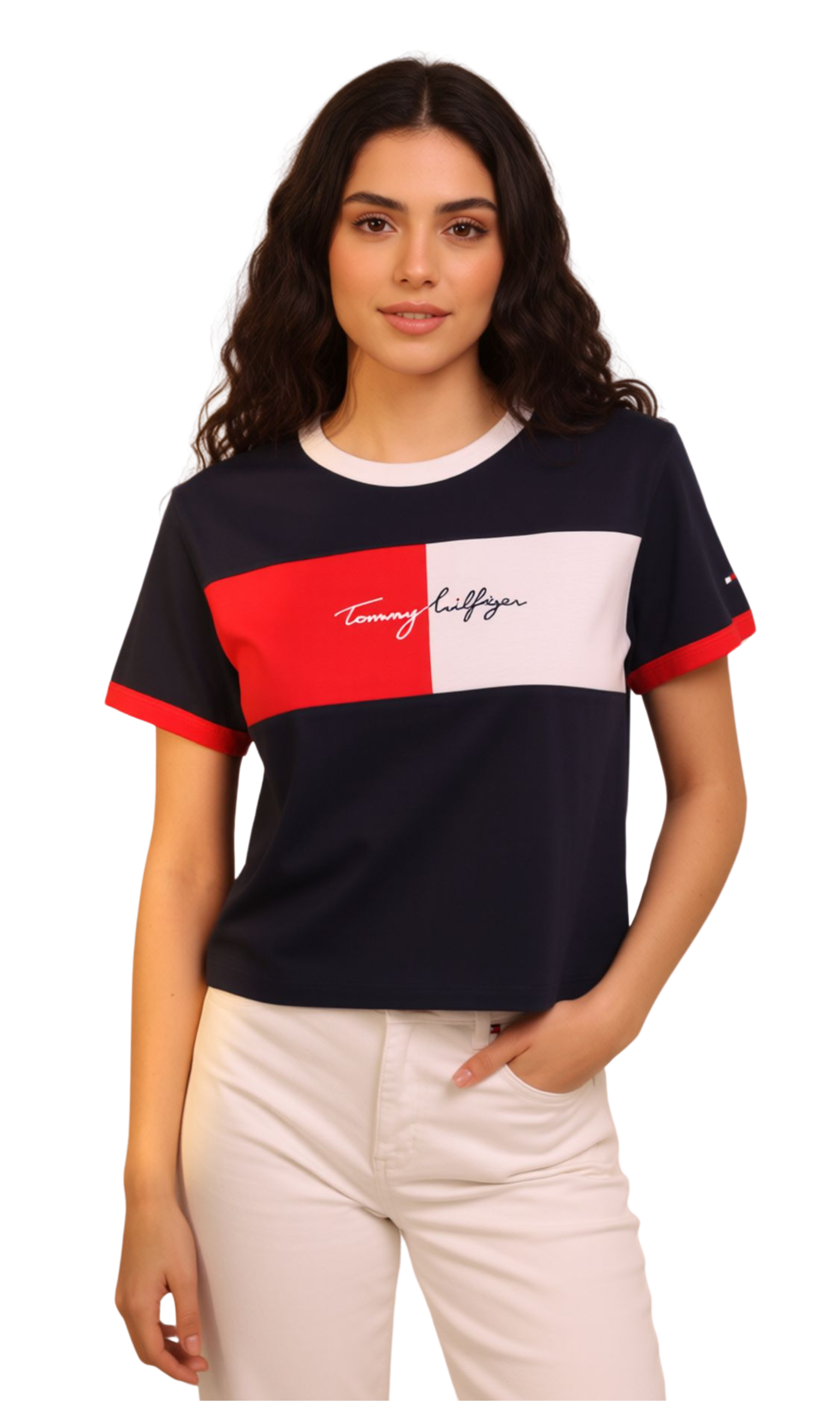 Women Logo Printed T-Shirt