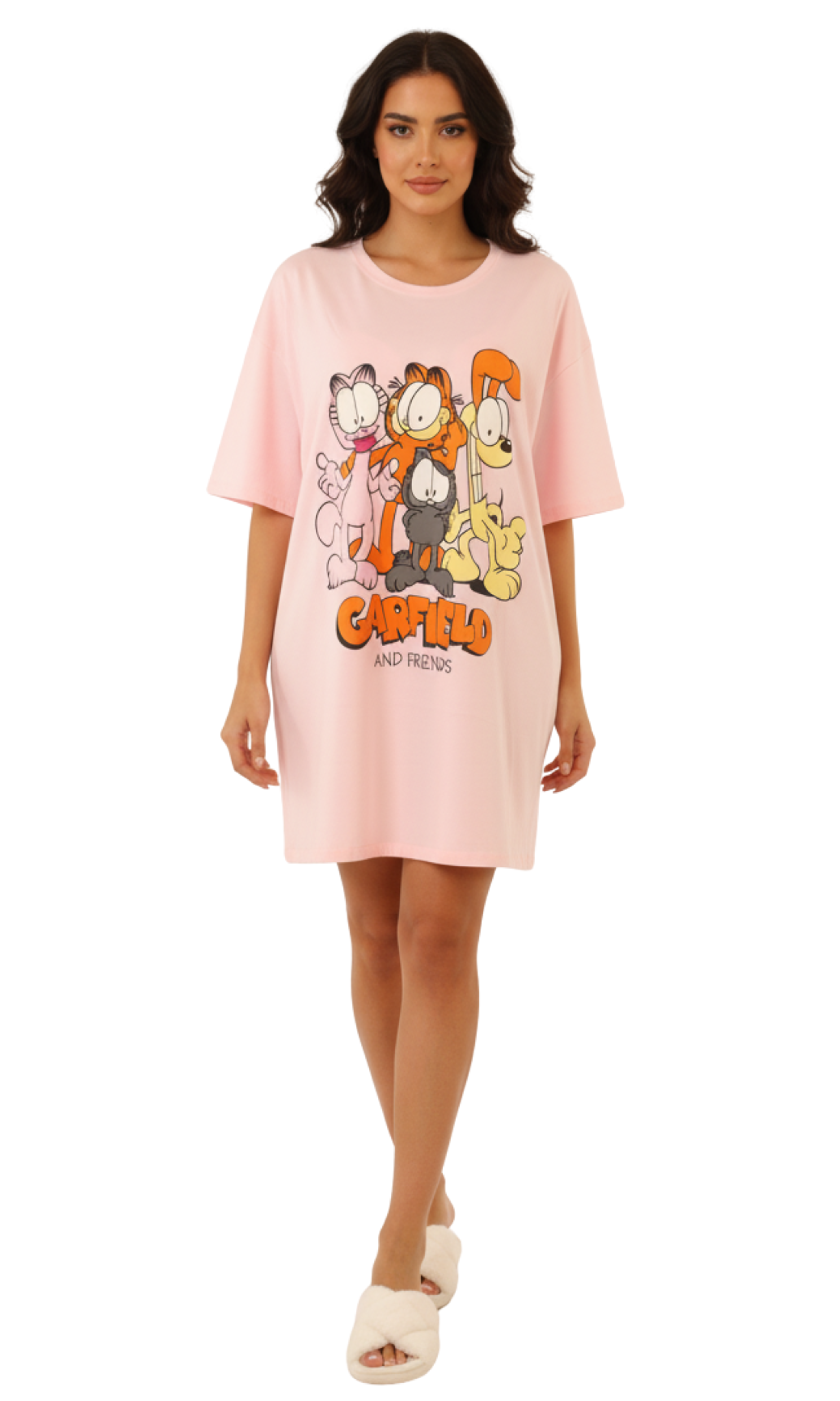 Women Over Size Nightshirt GARFIELD