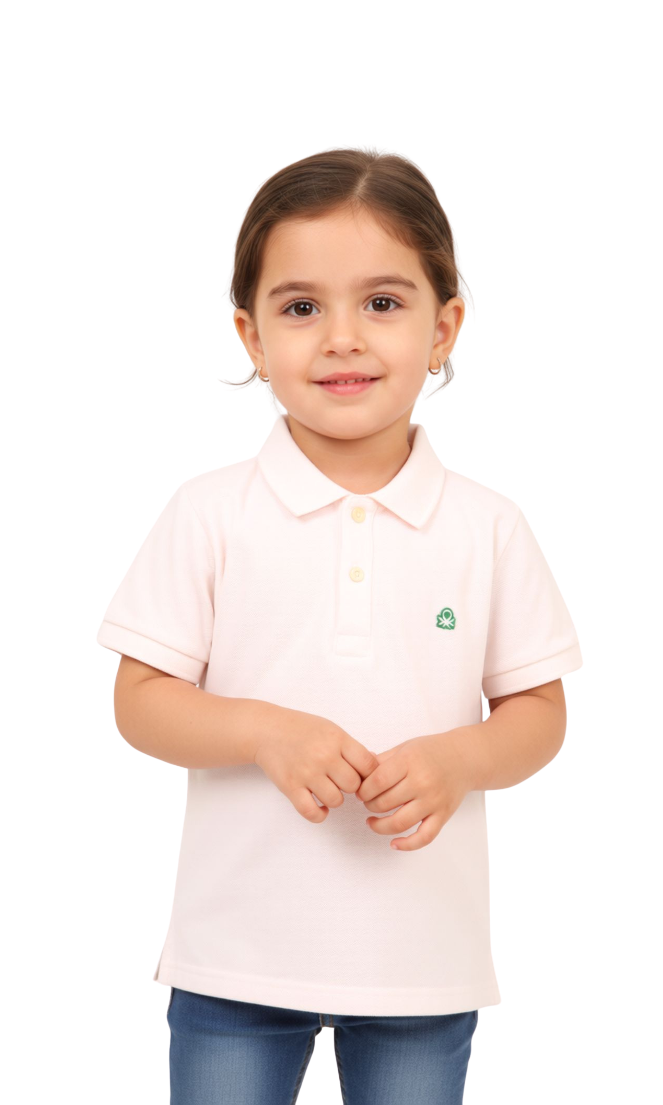 Kids Cotton Short Sleeve Polo Shirt