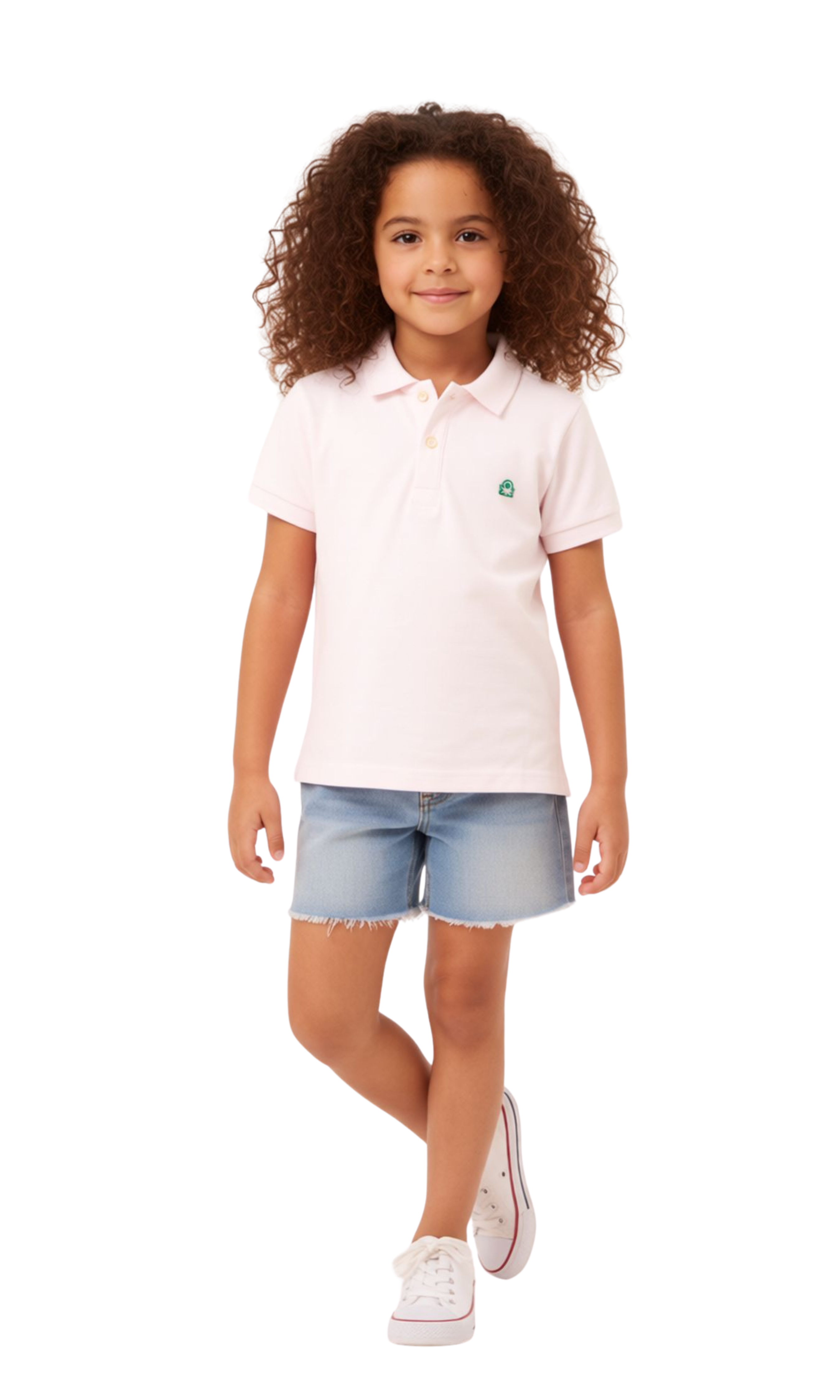 Kids Cotton Short Sleeve Polo Shirt
