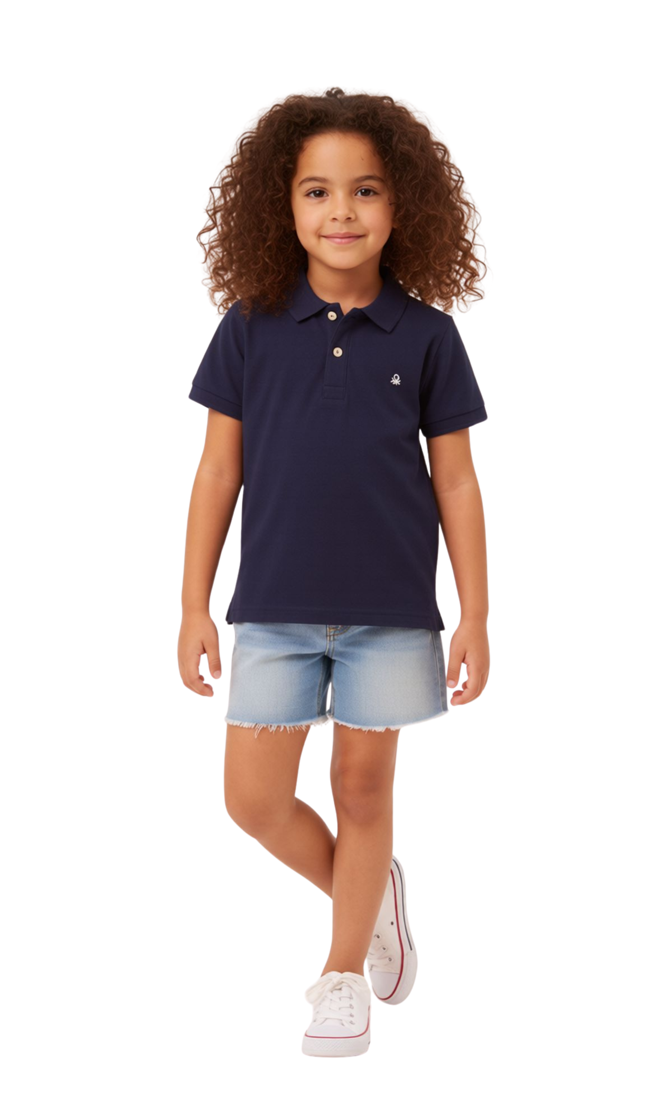 Kids Cotton Short Sleeve Polo Shirt