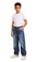 Kids Loose Straight-Leg jeans