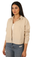 Women Cropped Shirt - Front Pockets