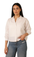 Women Cropped Shirt - Front Pockets