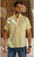New-Men Regular Fit Short-sleeved Linen Shirt