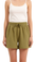 Women Linen Loose-Fit Casual Shorts