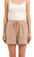 Women Linen Loose-Fit Casual Shorts