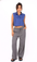 Women Sleeveless Crop Shirt Oversized