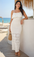 Women Sleeveless Crochet knit Dress
