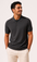 Men Knitted Polo Shirt Classic Collar